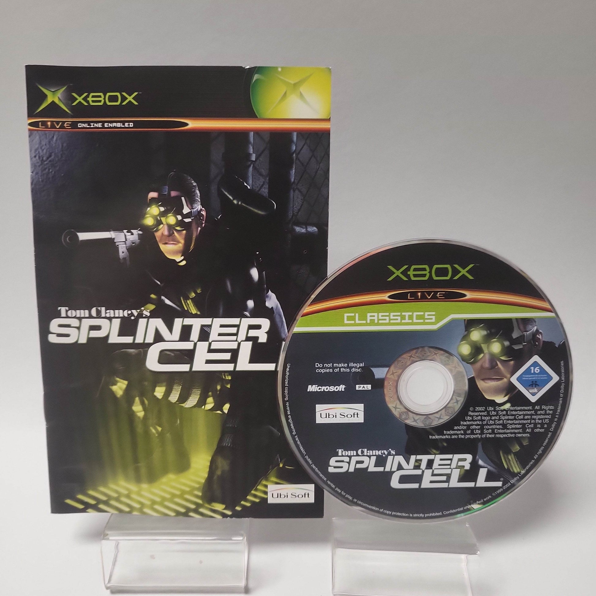 Tom Clancy's Splinter Cell Classics Xbox Original - Feniks Gameshop