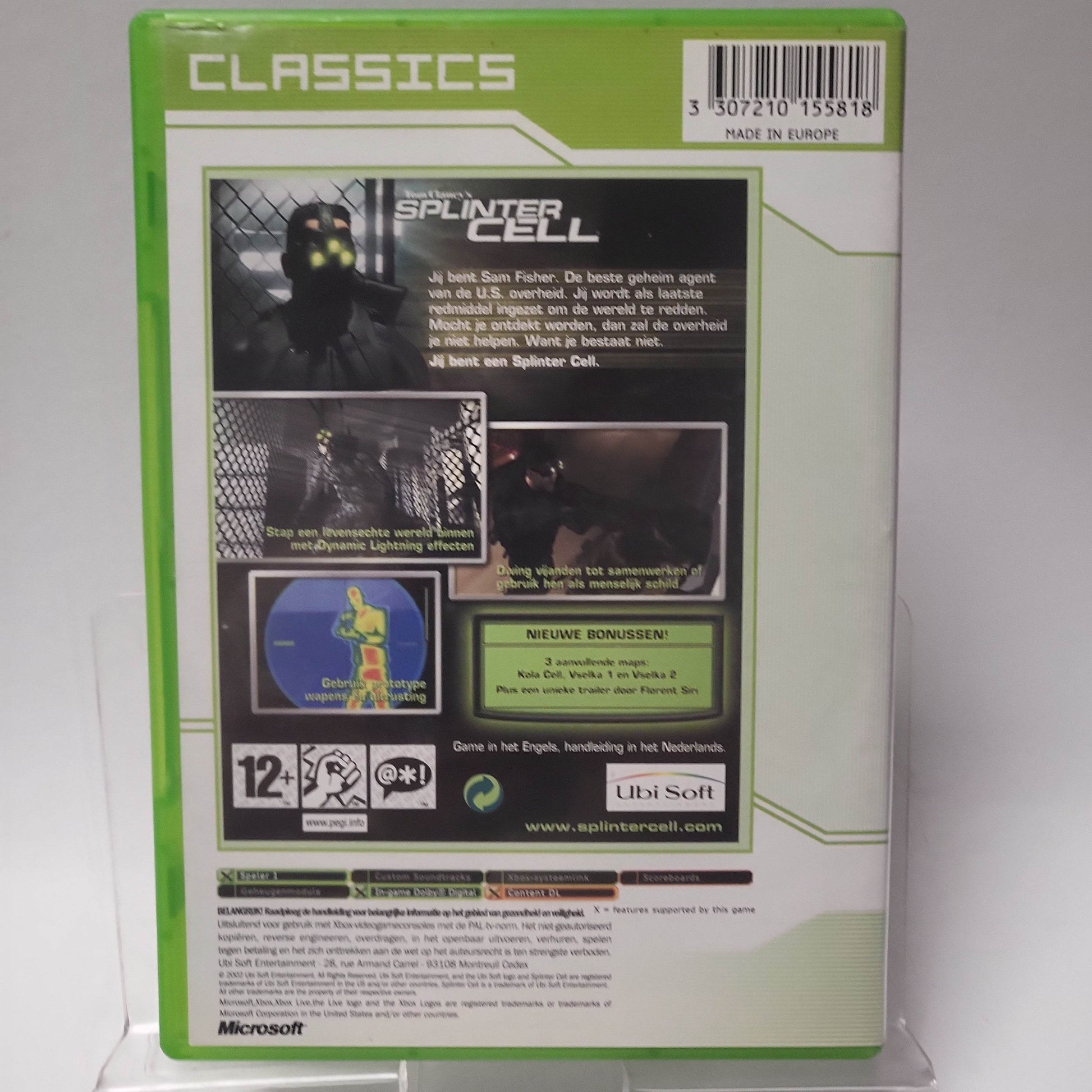 Tom Clancy's Splinter Cell Classics Xbox Original - Feniks Gameshop