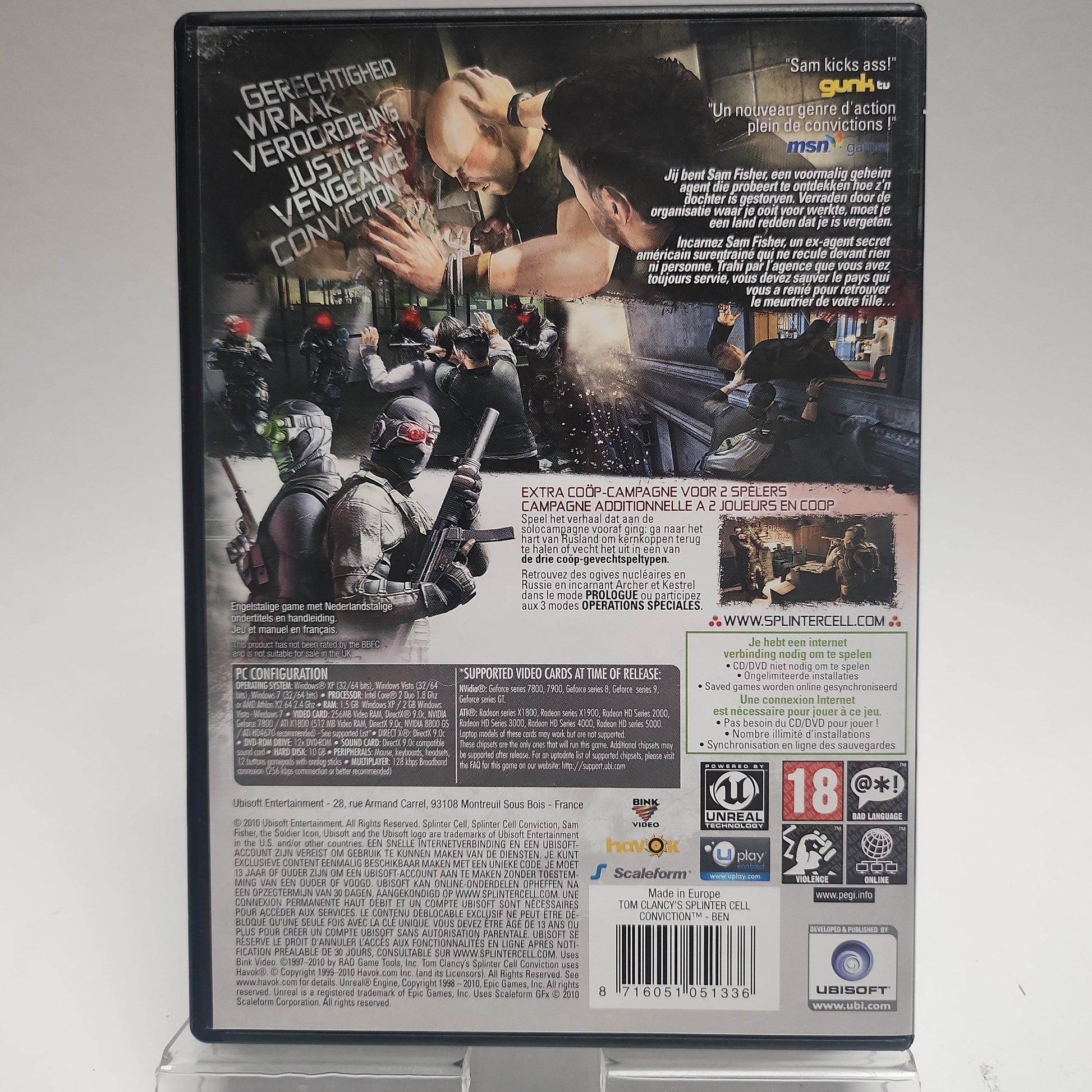 Tom Clancy's Splinter Cell Conviction PC - Feniks Gameshop