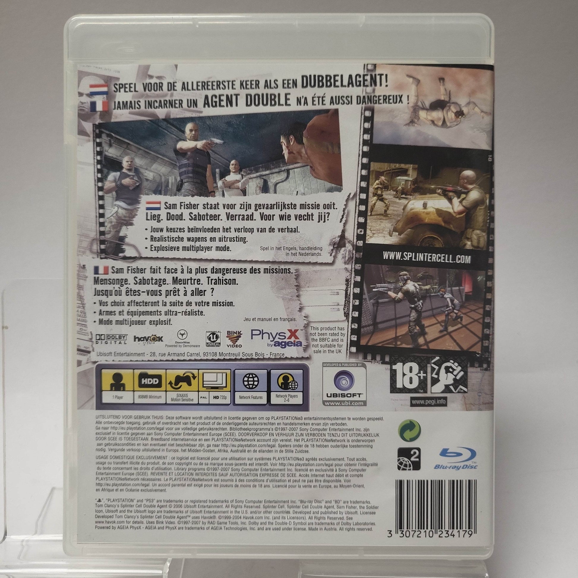 Tom Clancy's Splinter Cell Double Agent Playstation 3 - Feniks Gameshop