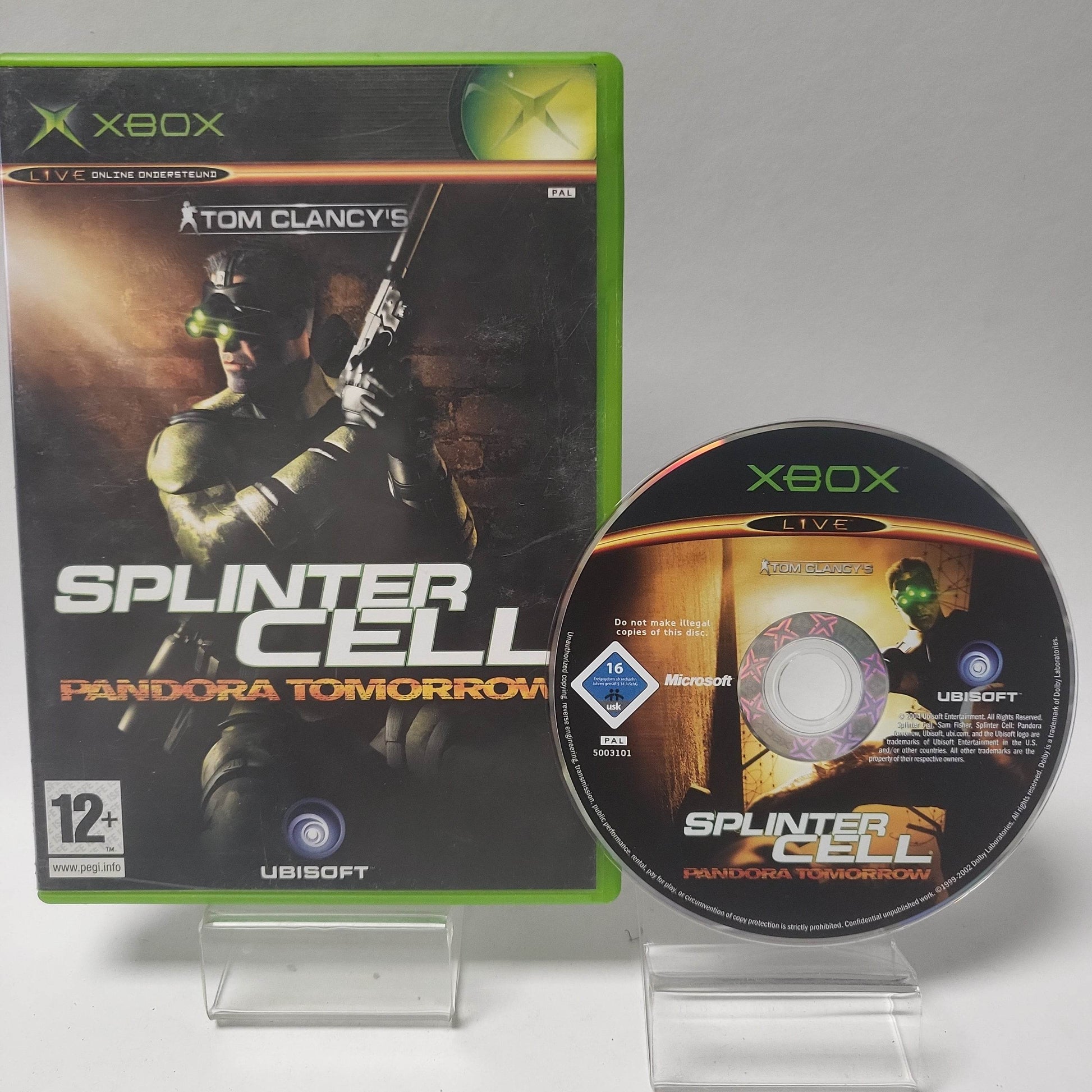 Tom Clancy's Splinter Cell Pandora Tomorrow (No Book) Xbox Original - Feniks Gameshop
