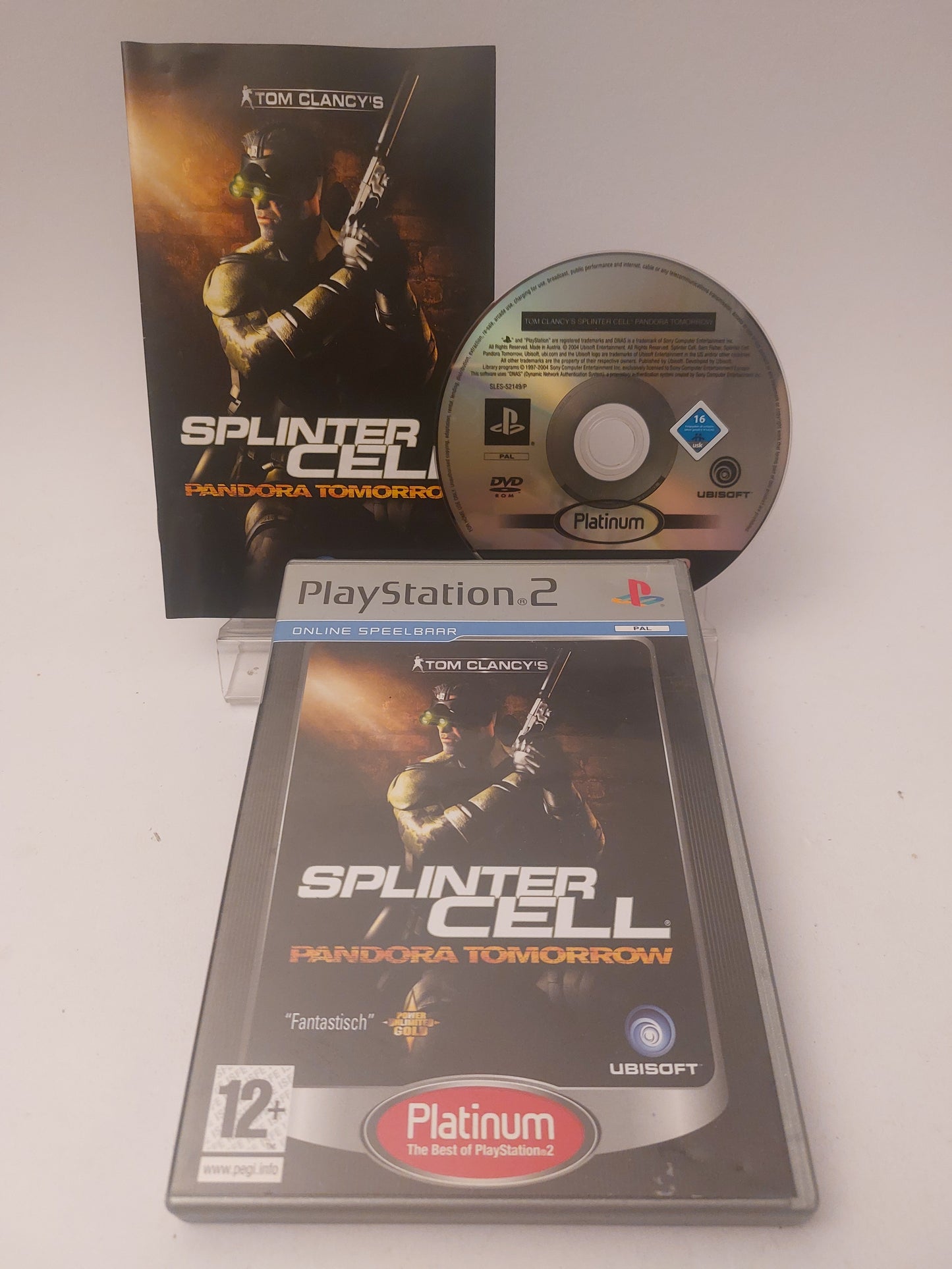 Tom Clancy’s Splinter Cell Pandora Tomorrow Platinum Playstation 2 - Playstation 2 Games