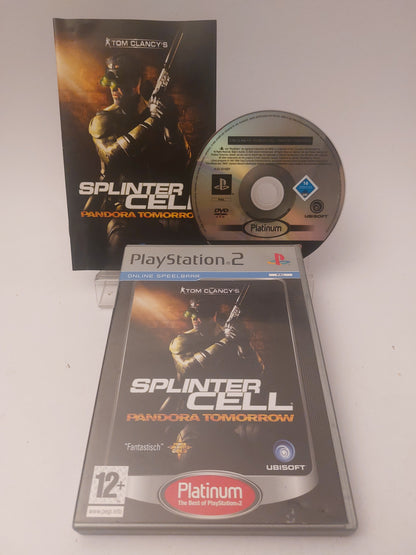 Tom Clancy’s Splinter Cell Pandora Tomorrow Platinum Playstation 2 - Playstation 2 Games