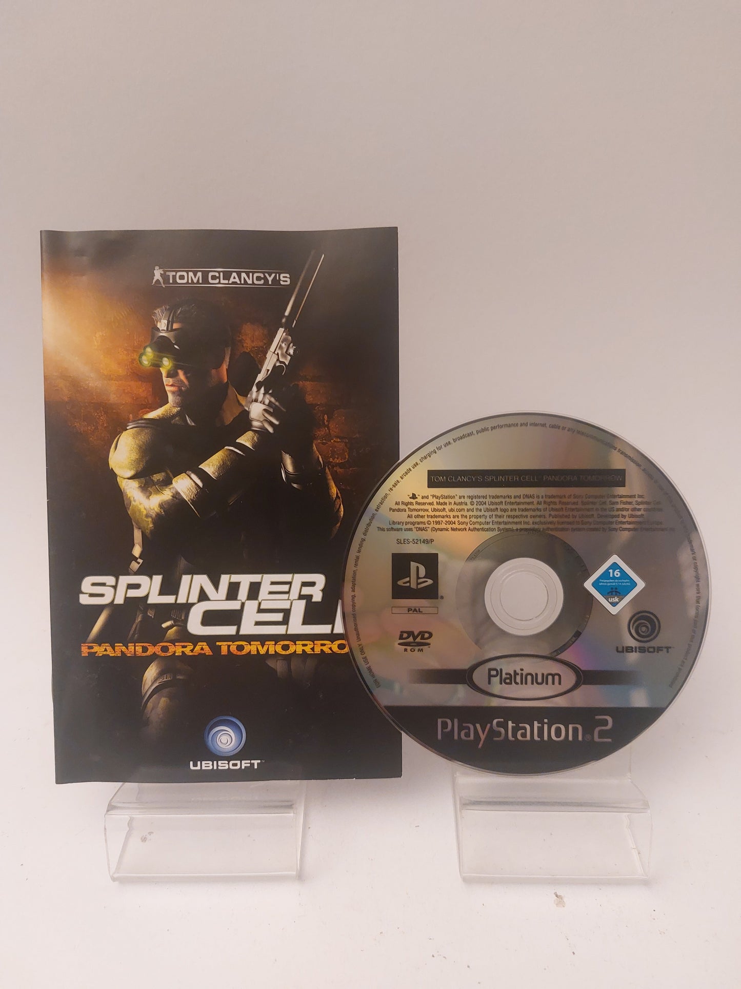 Tom Clancy’s Splinter Cell Pandora Tomorrow Platinum Playstation 2 - Playstation 2 Games