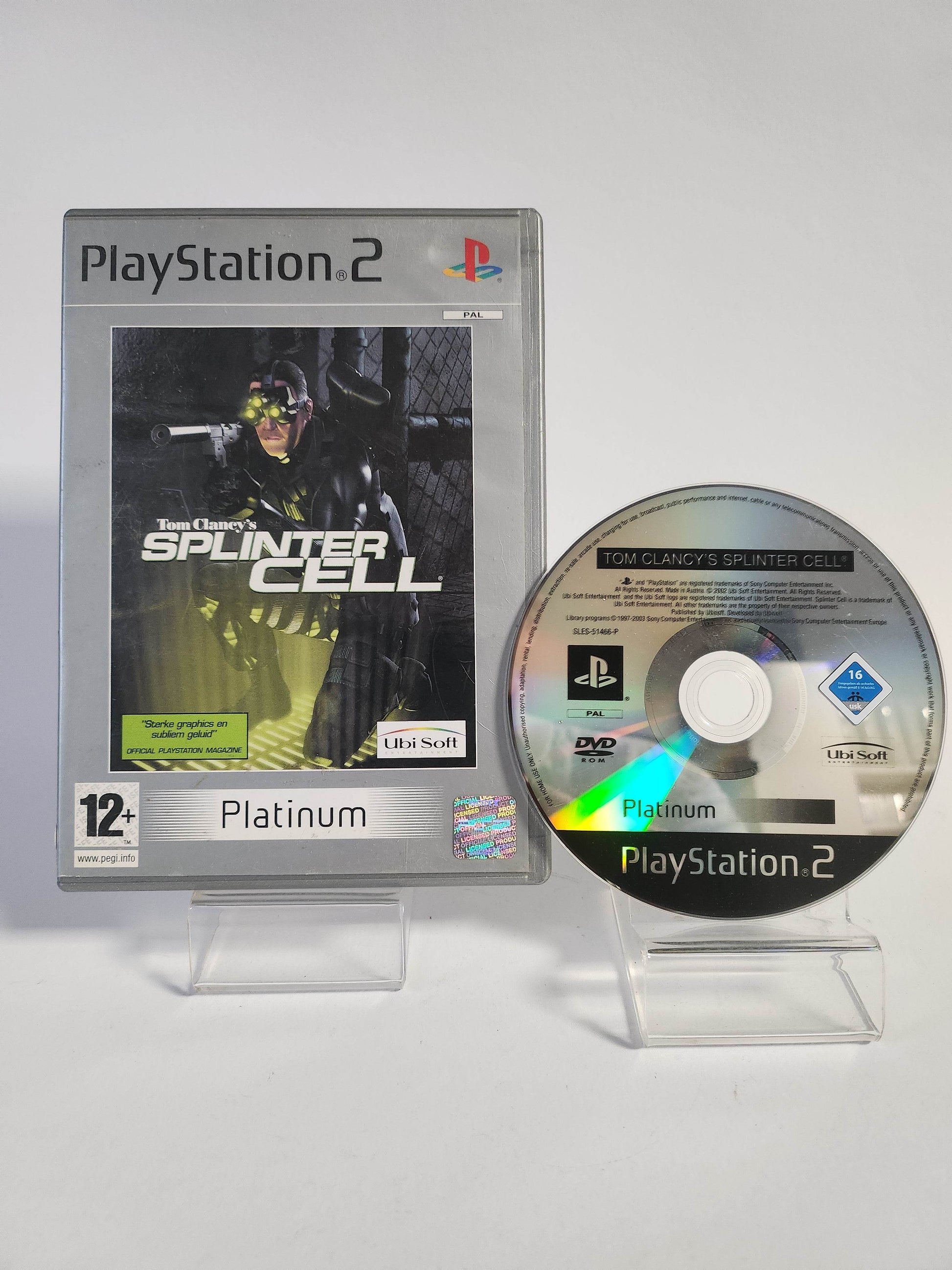 Tom Clancy's Splinter Cell Platinum (No Book) PlayStation 2 - Feniks Gameshop