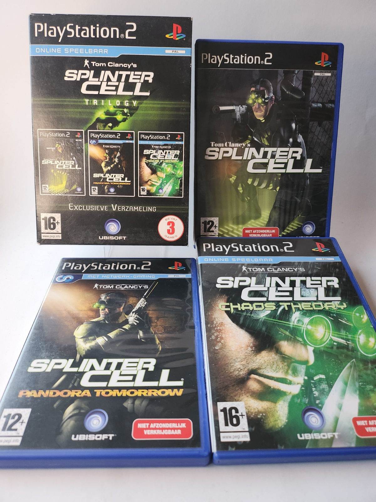 Tom Clancy's Splinter Cell Trilogy Playstation 2 - Feniks Gameshop