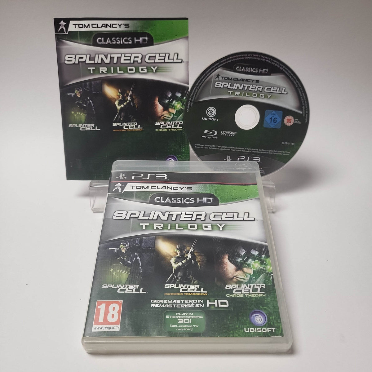 Tom Clancy's Splinter Cell Trilogy Playstation 3 - Feniks Gameshop