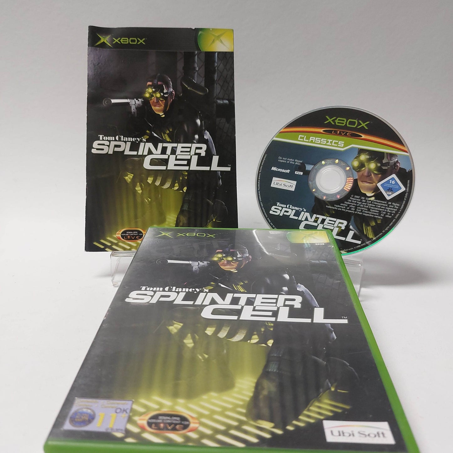 Tom Clancy's Splinter Cell Xbox Original - Feniks Gameshop