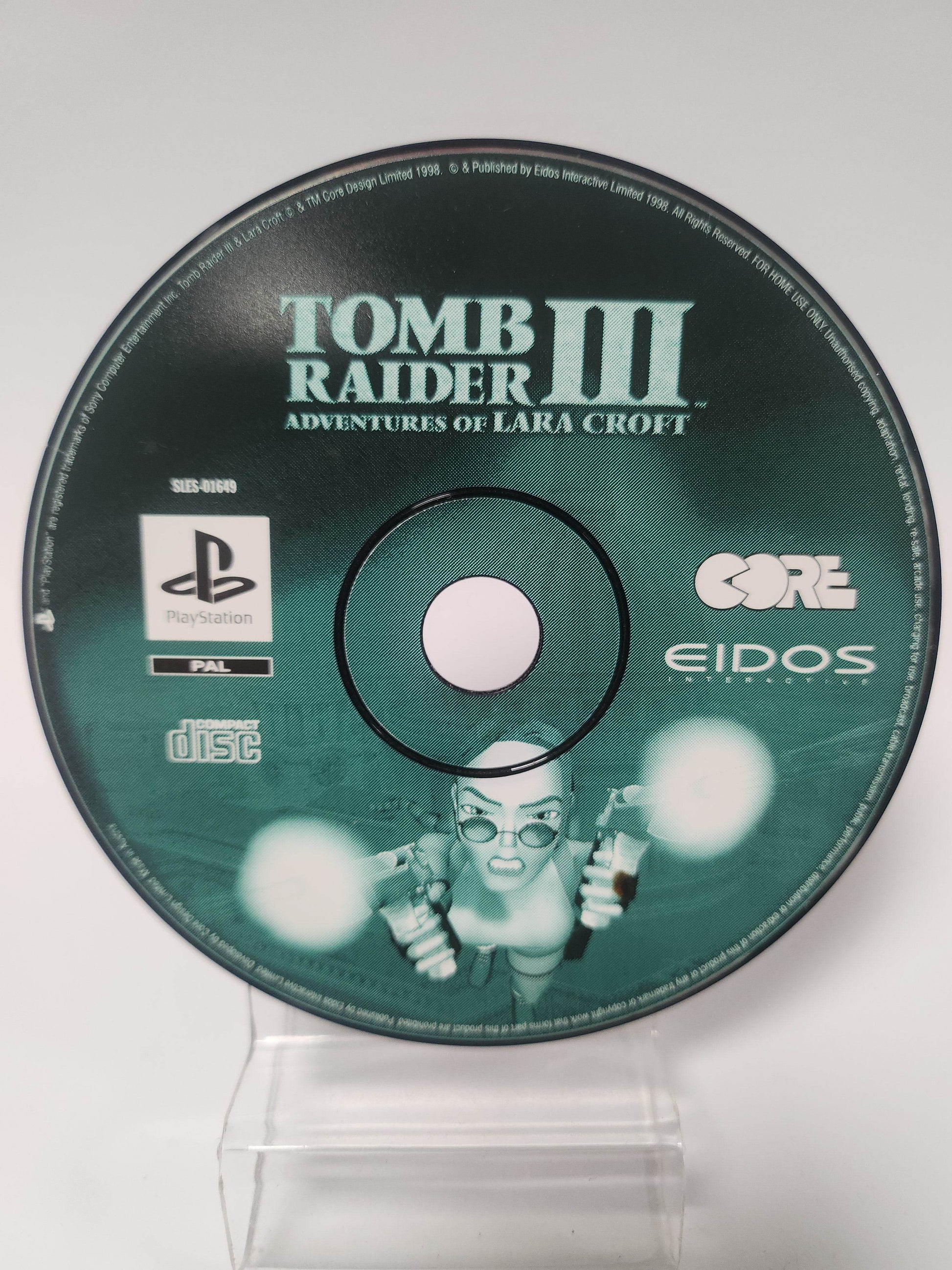 Tomb Raider III Adventures of Lara Croft (disc only) PlayStation 1 - Feniks Gameshop
