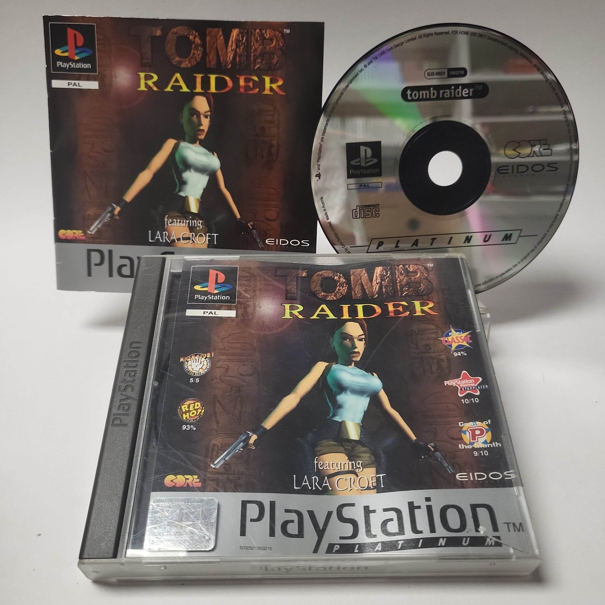 Tomb Raider Platinum Edition Playstation 1 - Feniks Gameshop