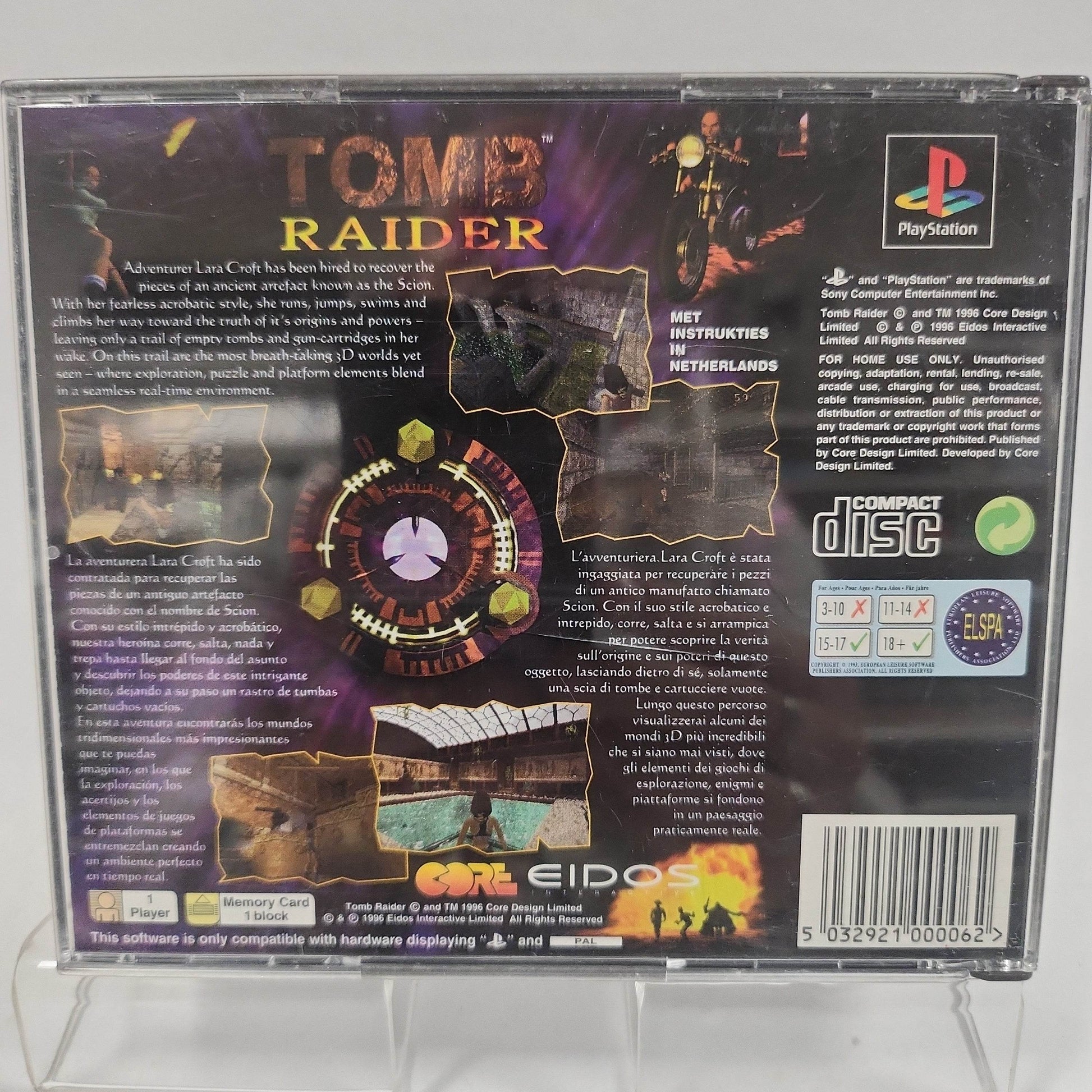 Tomb Raider Playstation 1 - Feniks Gameshop
