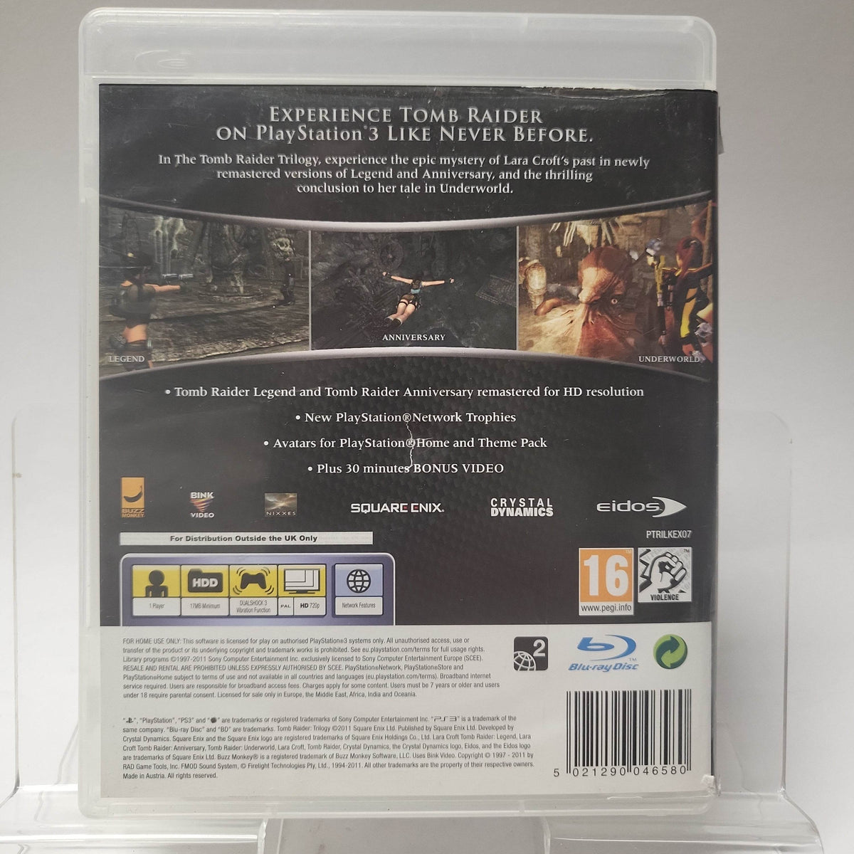 Tomb Raider Trilogy Classics HD Playstation 3 - Feniks Gameshop