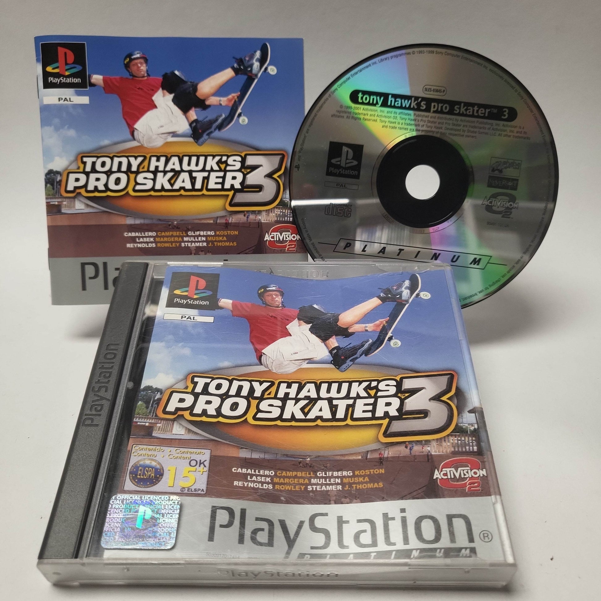 Tony Hawk's Pro Skater 3 Platinum Playstation 1 - Feniks Gameshop