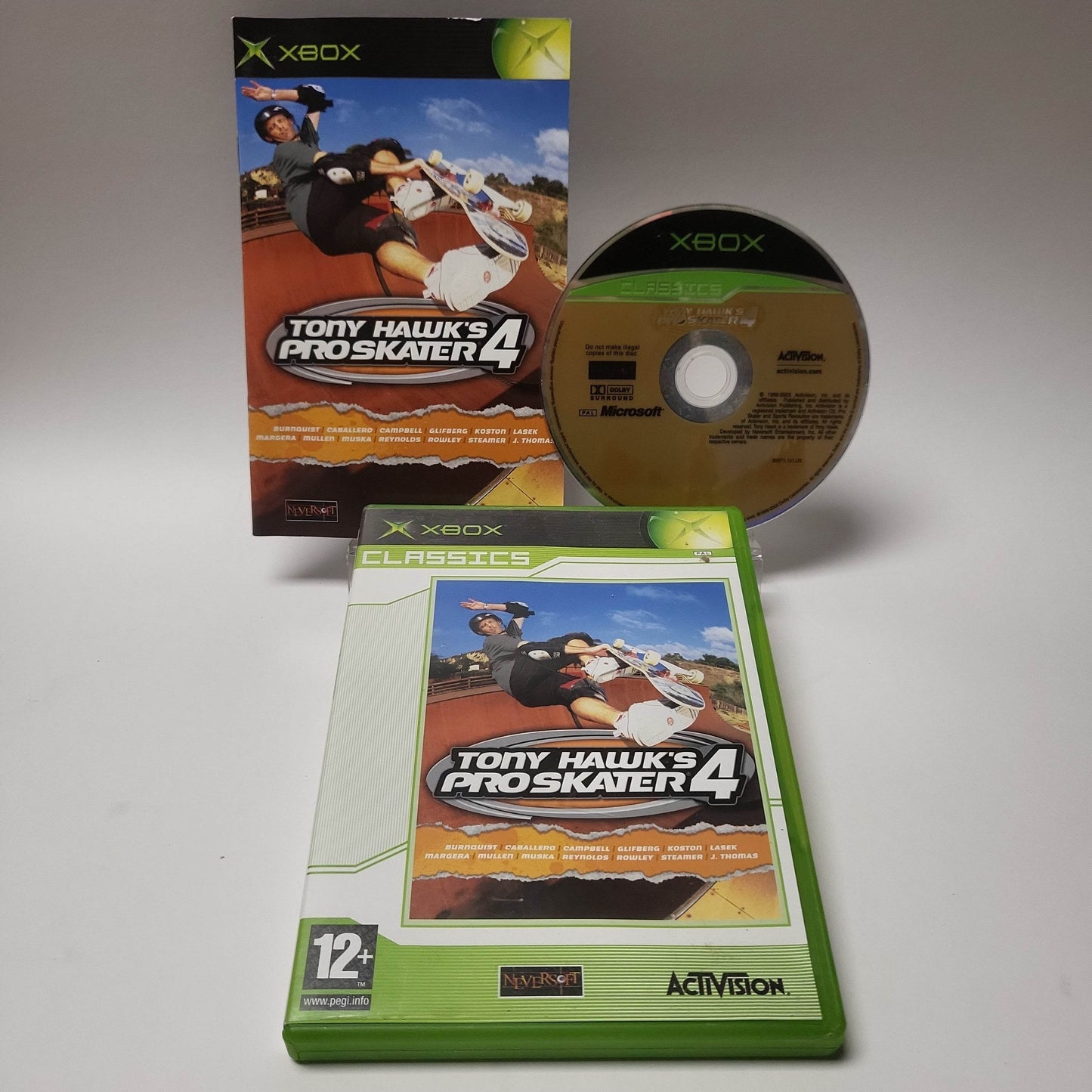 Tony Hawk's Pro Skater 4 Classics Xbox Original - Feniks Gameshop