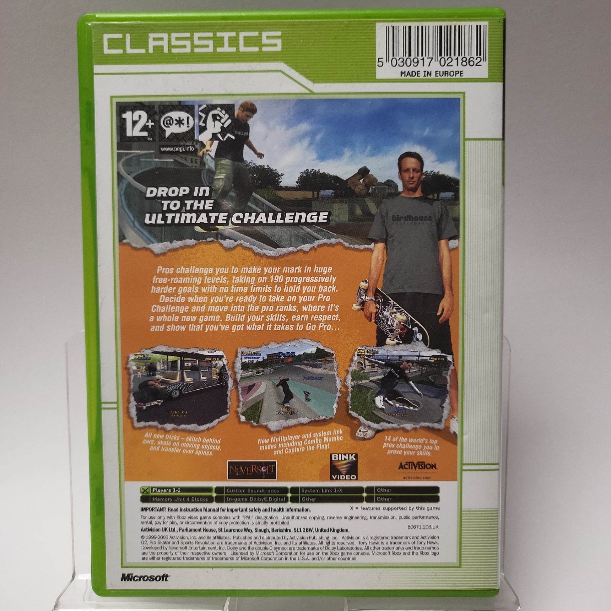 Tony Hawk's Pro Skater 4 Classics Xbox Original - Feniks Gameshop