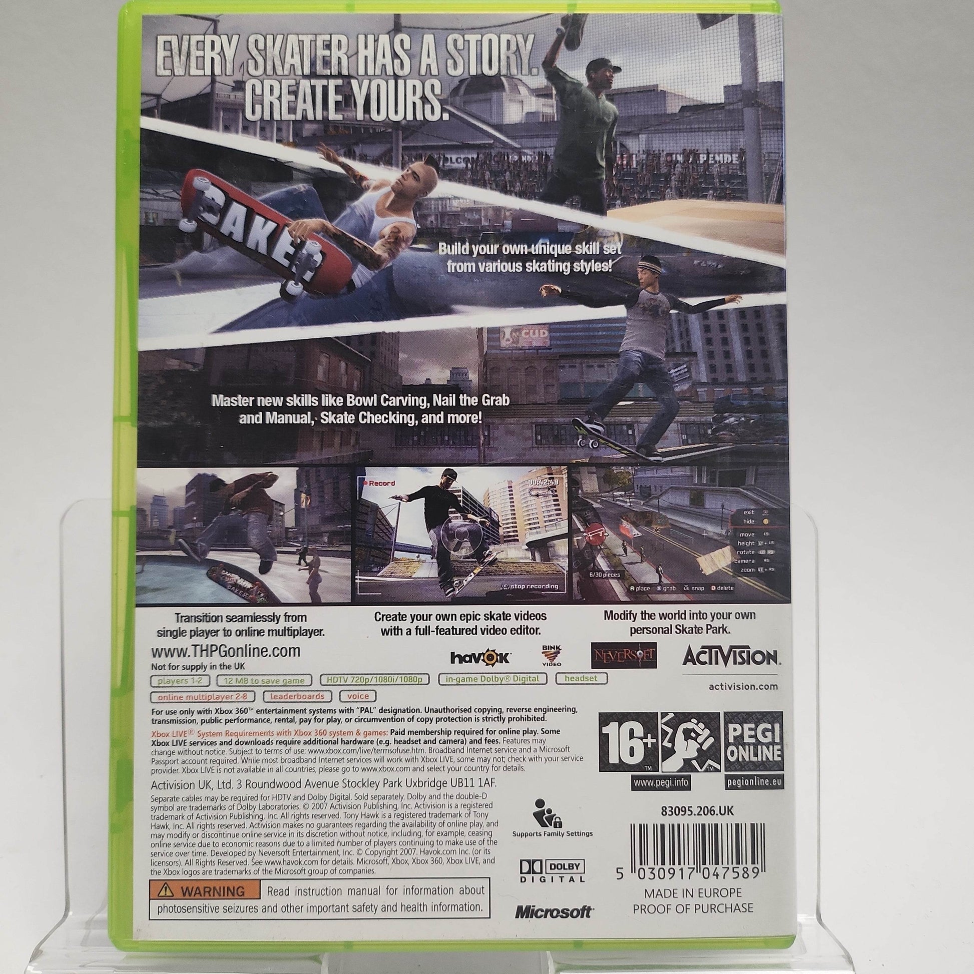 Tony Hawk's Proving Ground Xbox 360 - Feniks Gameshop