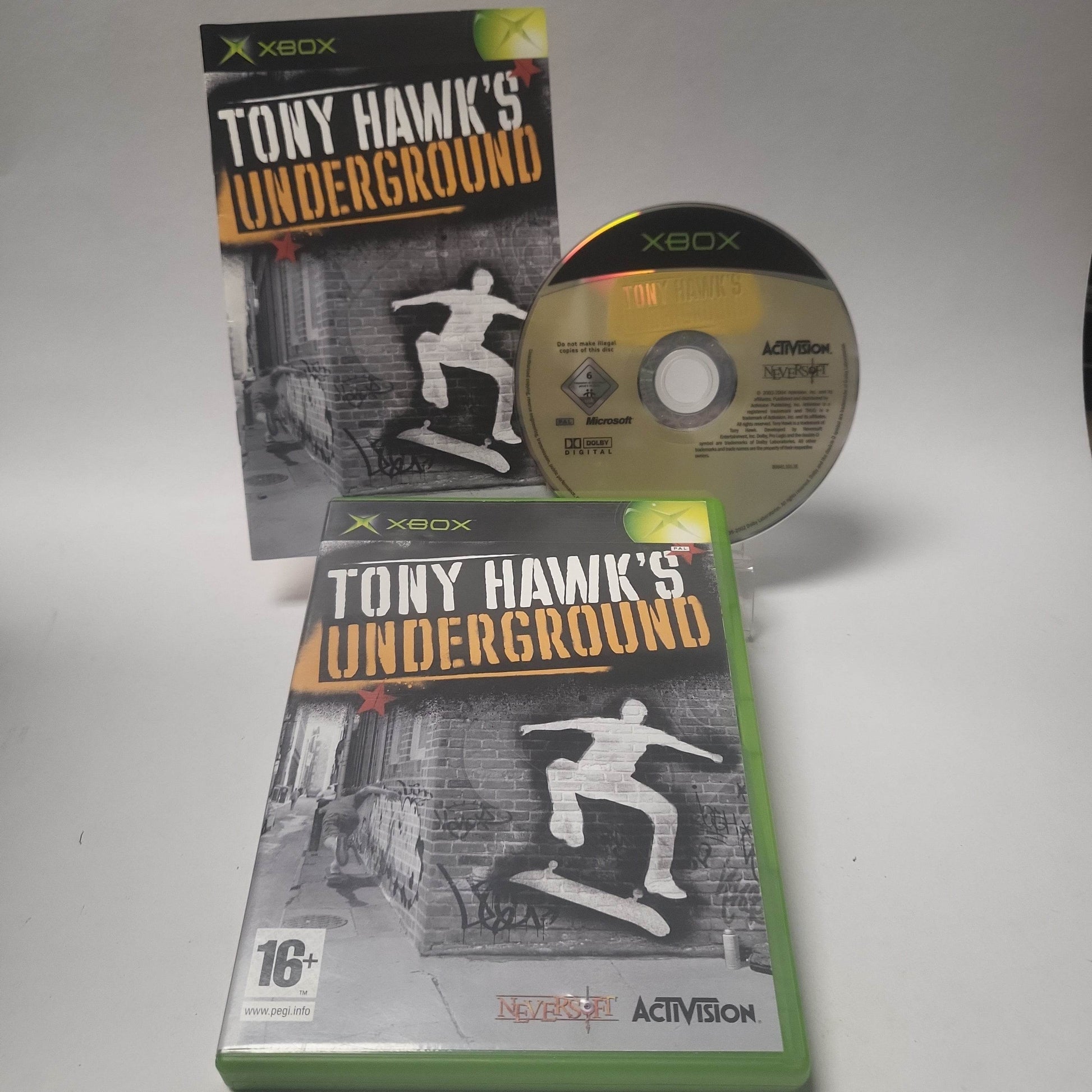 Tony Hawk's Underground Xbox Original - Feniks Gameshop