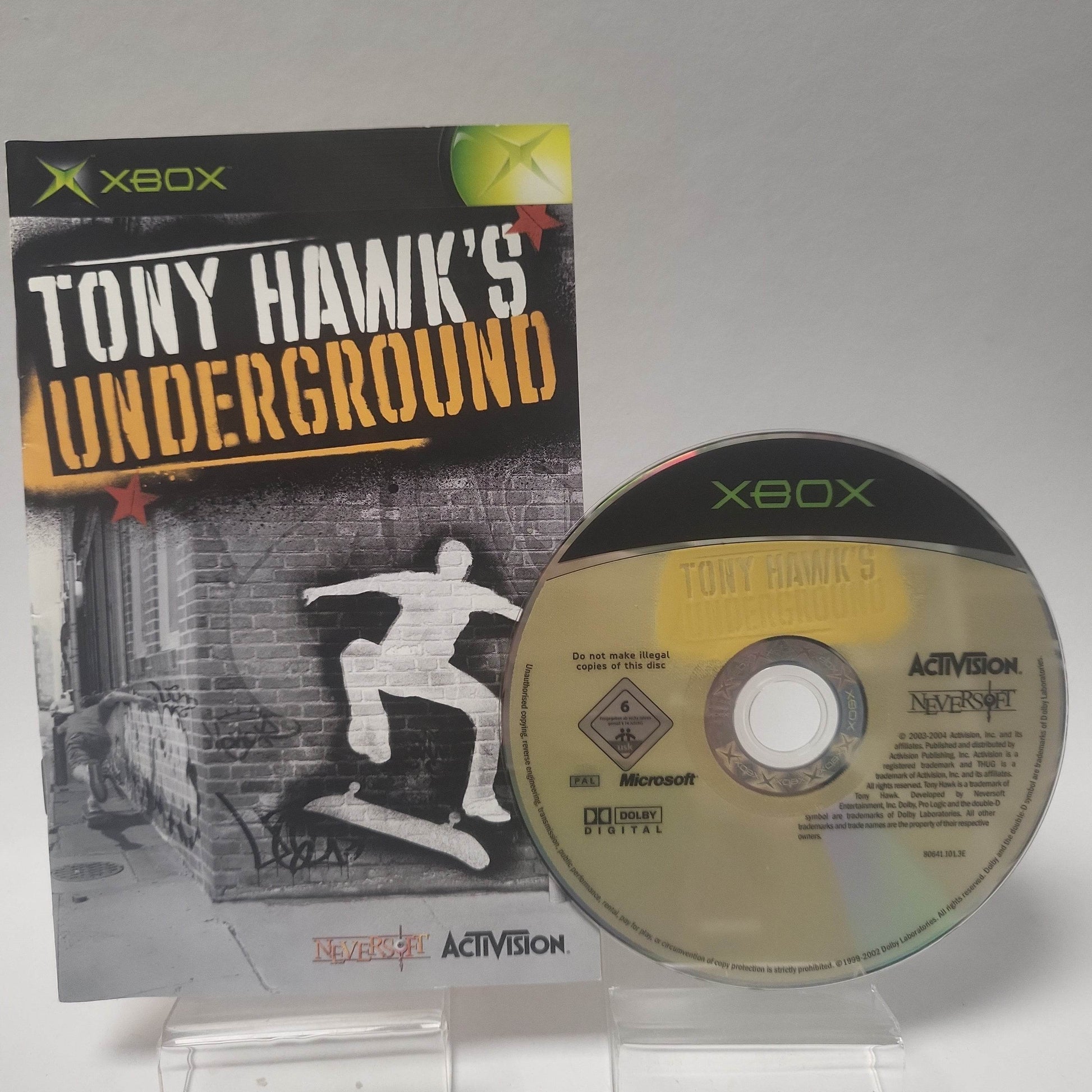 Tony Hawk's Underground Xbox Original - Feniks Gameshop