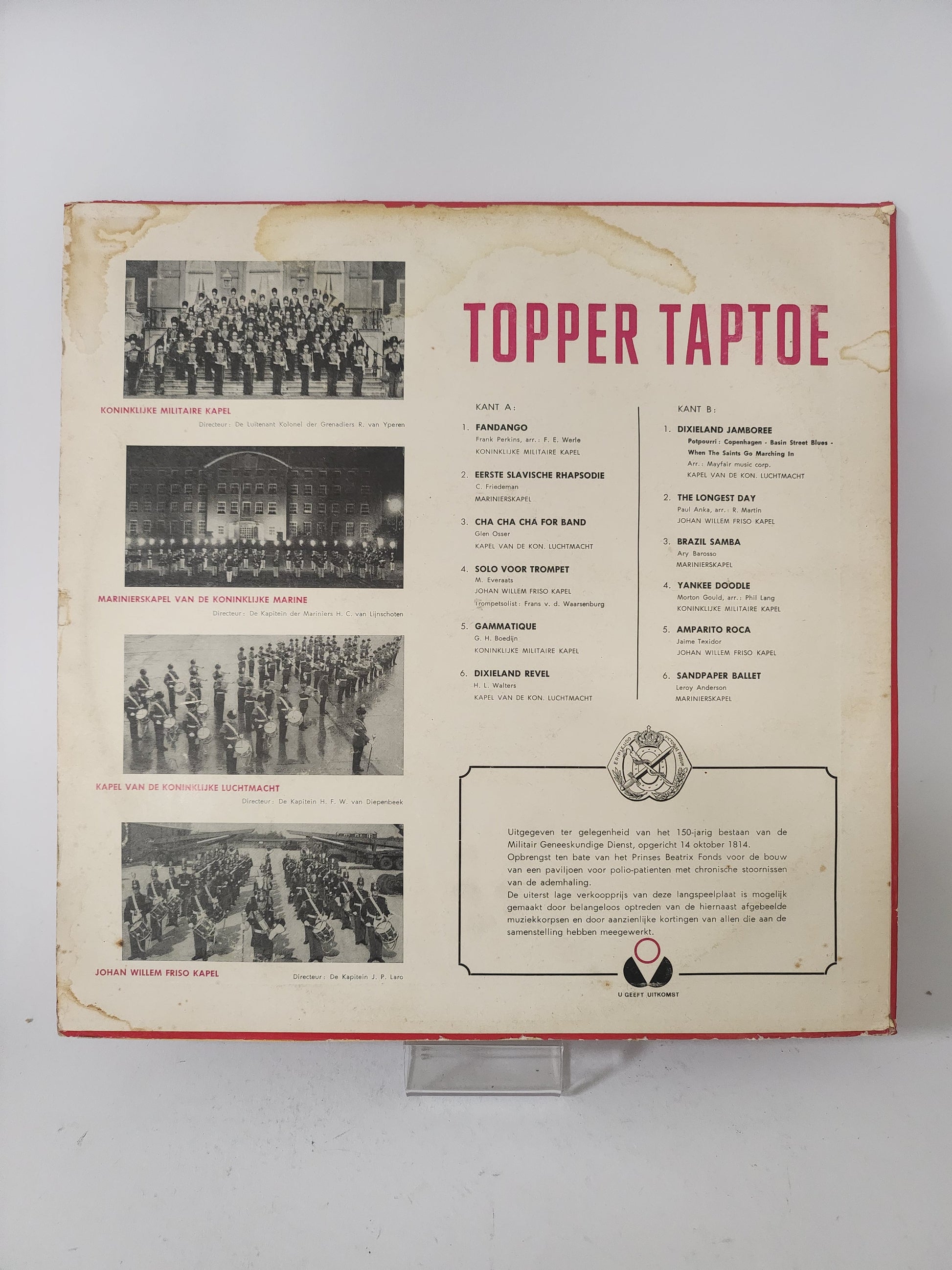 Topper Taptoe LP Vinyl - Lp Vinyl