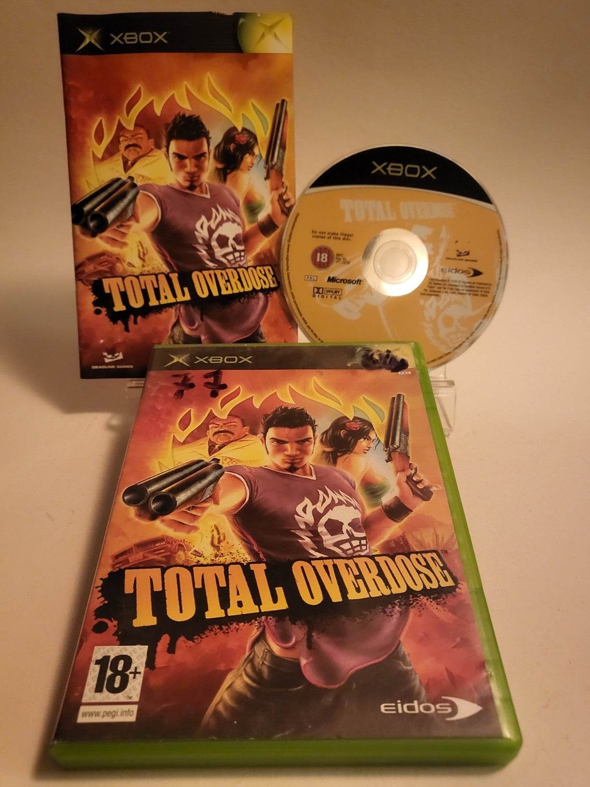 Total Overdose Xbox Original - Feniks Gameshop