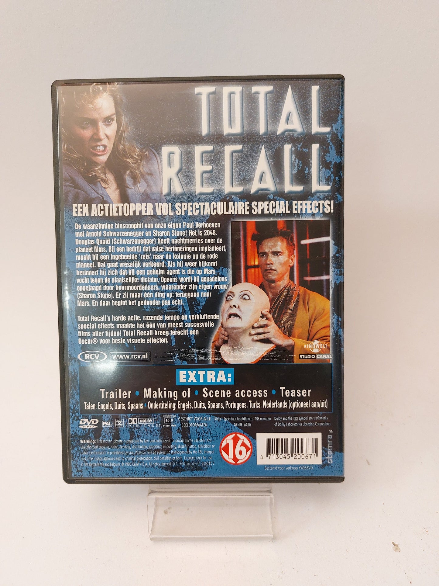 Total Recall Dvd - Dvd Volwassenen
