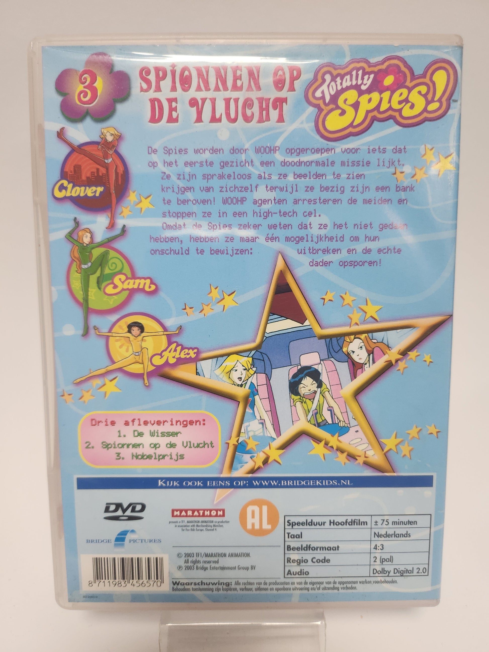 Totally Spies: Spionnen op de Vlucht DVD Kids - Dvd kids