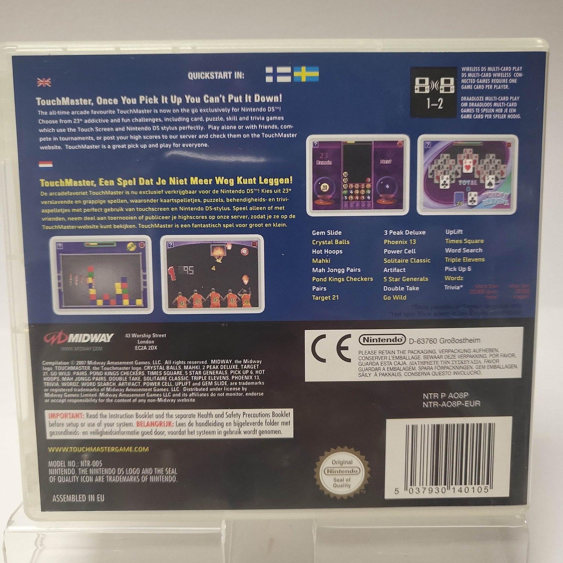 TouchMaster Nintendo DS - Feniks Gameshop