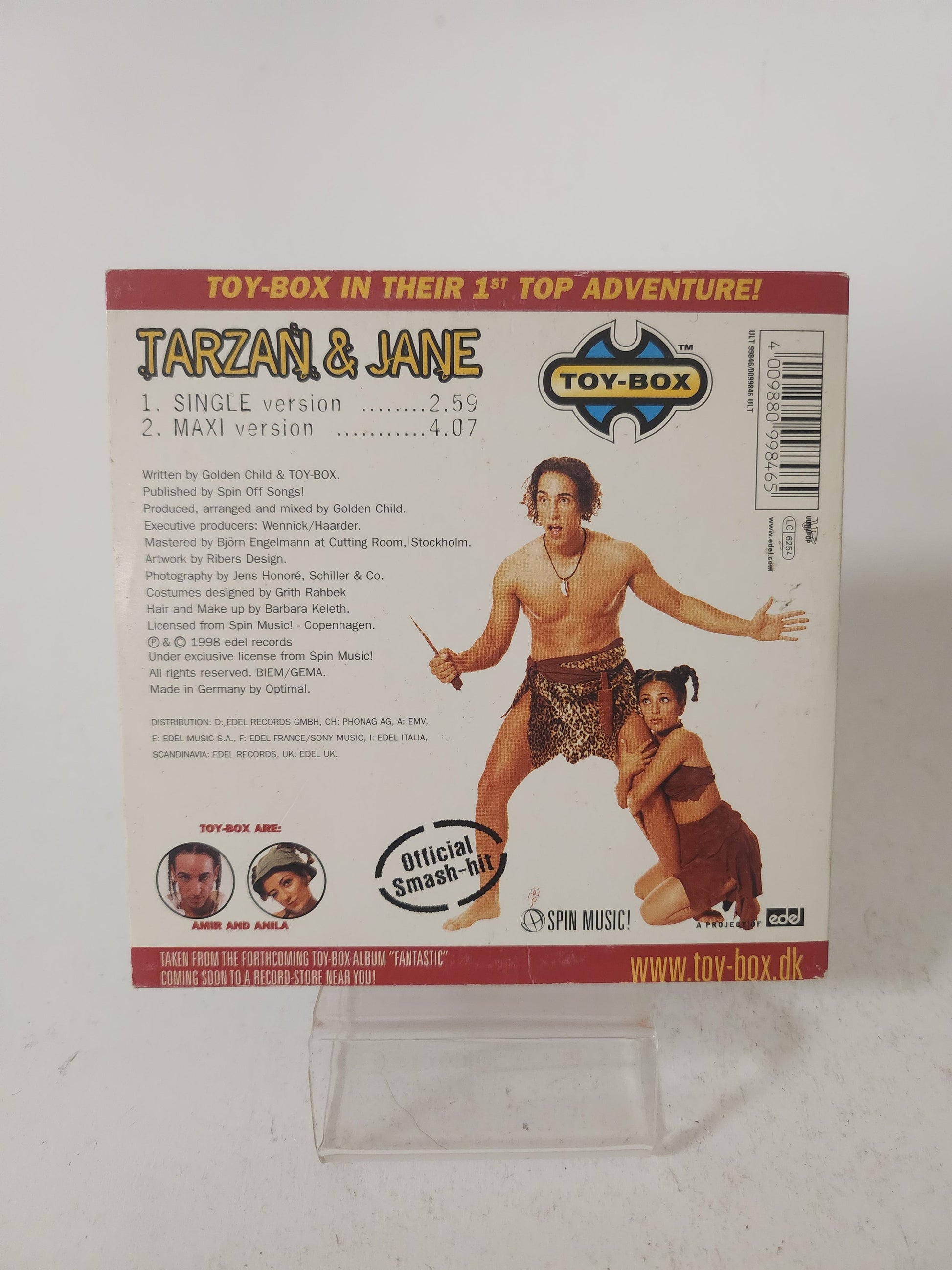Toy-Box: Tarzan & Jane CD Single - CD Single