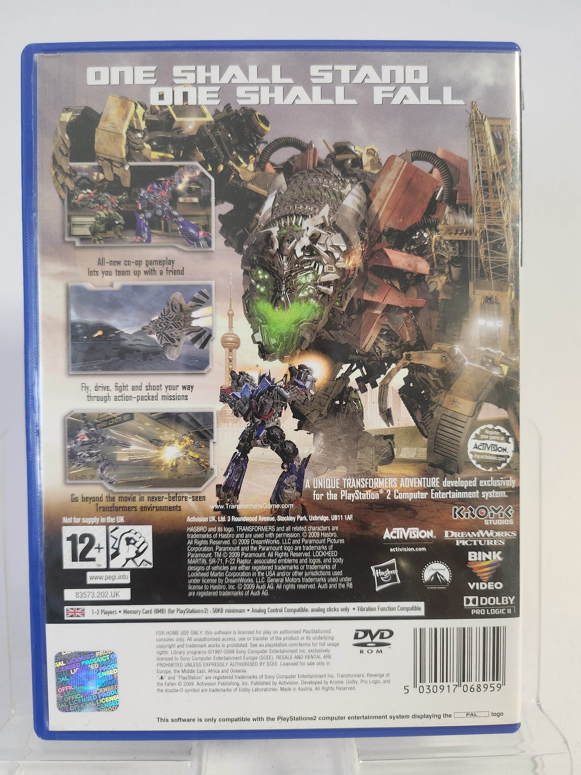 Transformers: Revenge of the Fallen Playstation 2 - Feniks Gameshop