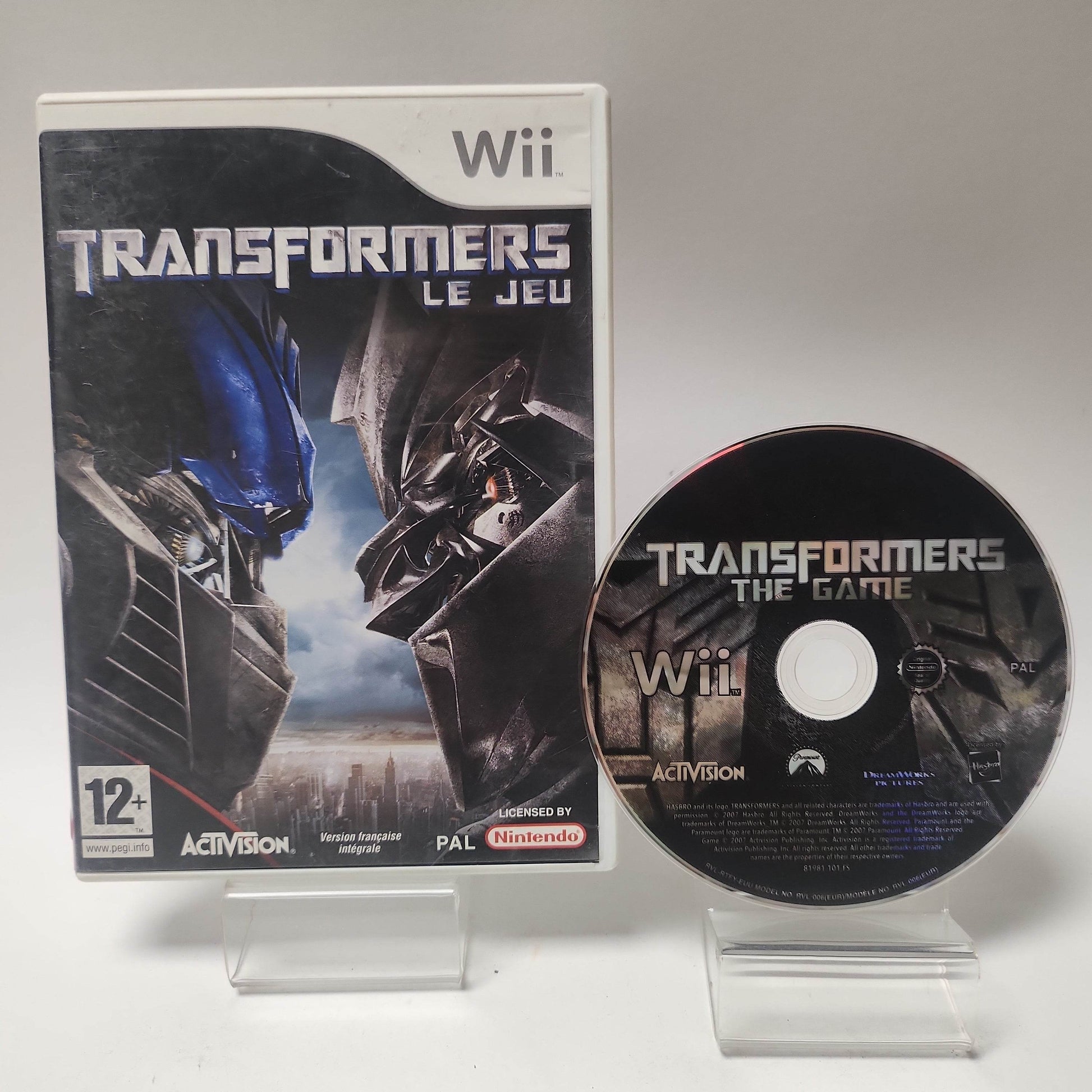 Transformers the Game (No Book) Nintendo Wii - Feniks Gameshop