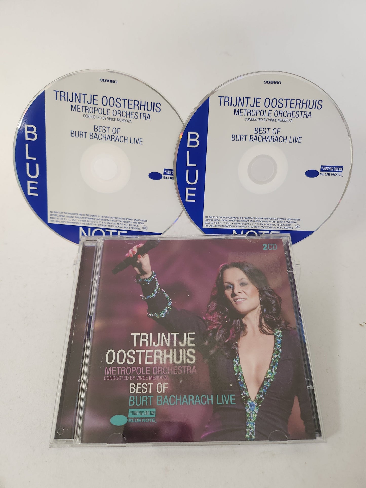 Trijntje Oosterhuis Metropole Orchestra: Best of Burt Bacharach Live CD - Cd