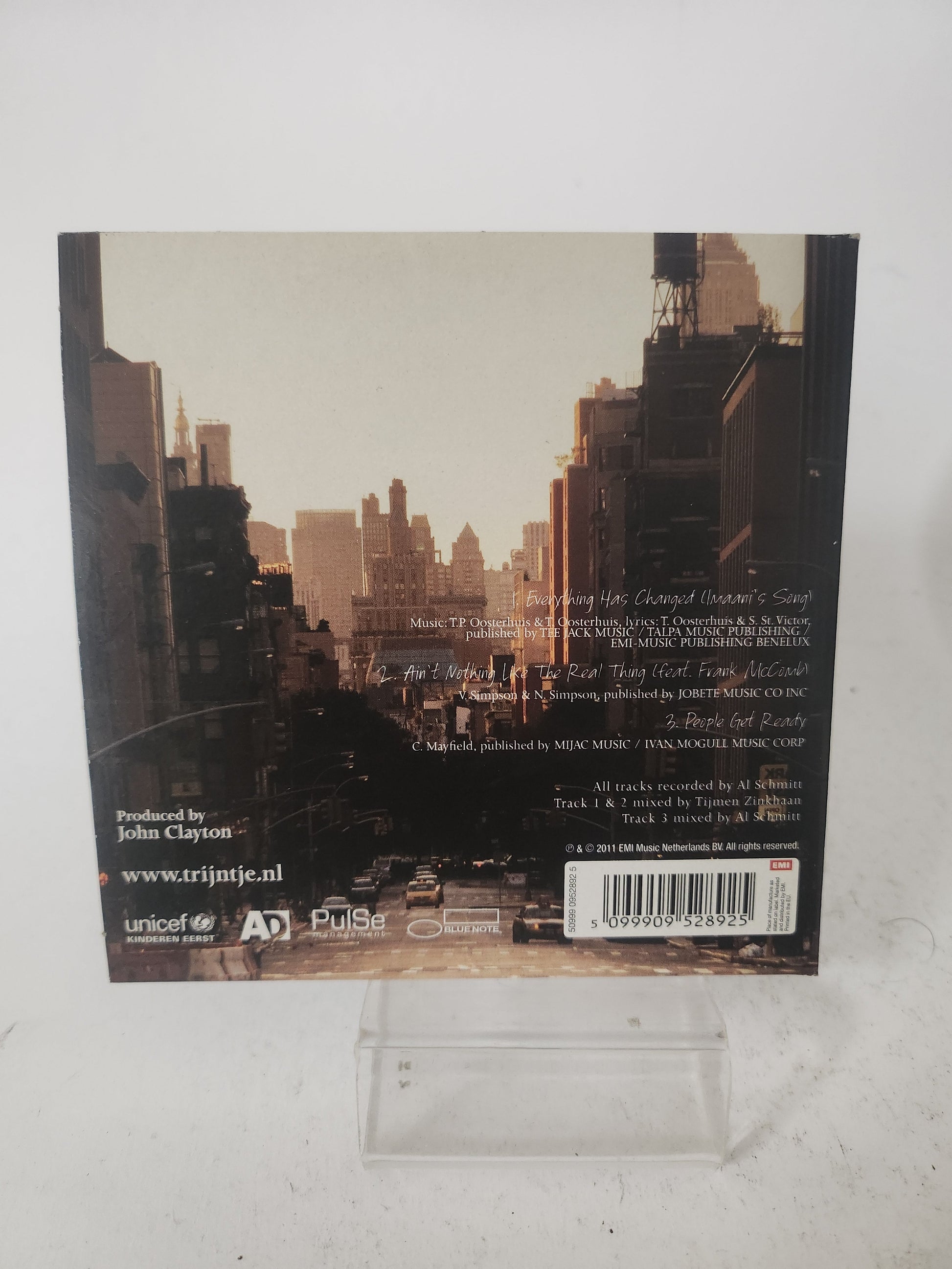 Trijntje Oosterhuis: Sundays in New York CD Single - CD Single