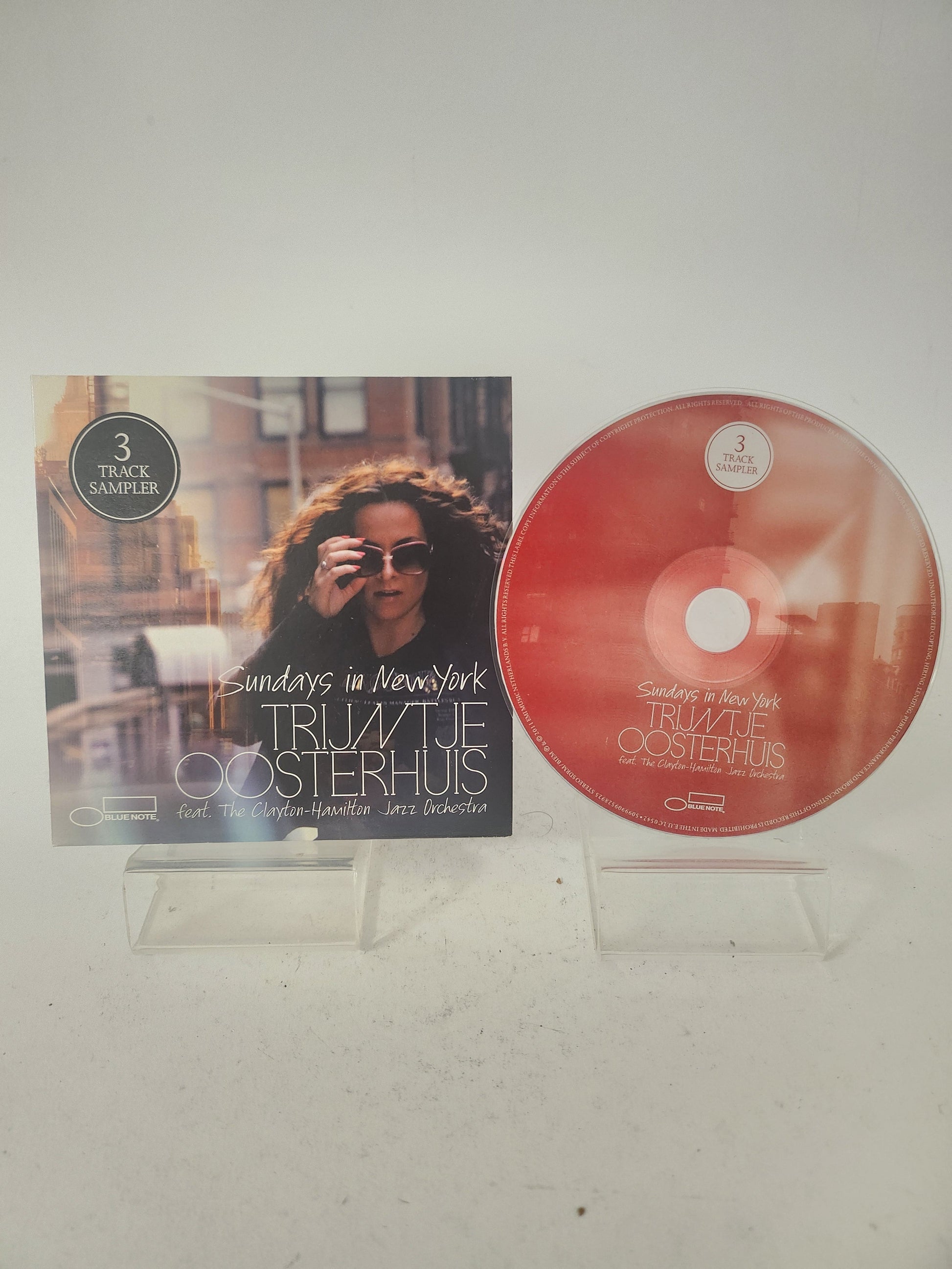 Trijntje Oosterhuis: Sundays in New York CD Single - CD Single