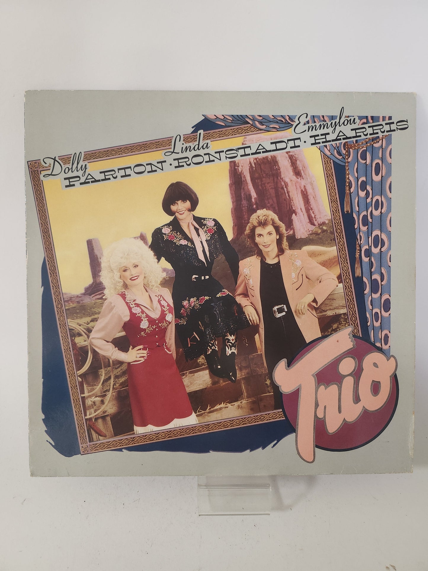 Trio: Dolly Parton Lindgren Ronstadt Emmylou Harris LP Vinyl - Lp Vinyl
