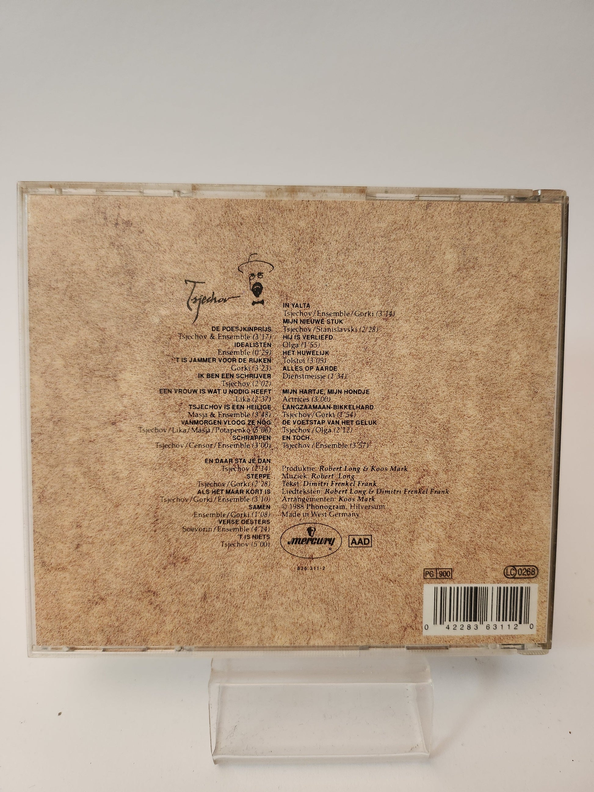 Tsjechov: de Musical van Robert Long & Dimitri Frenkel CD - Cd
