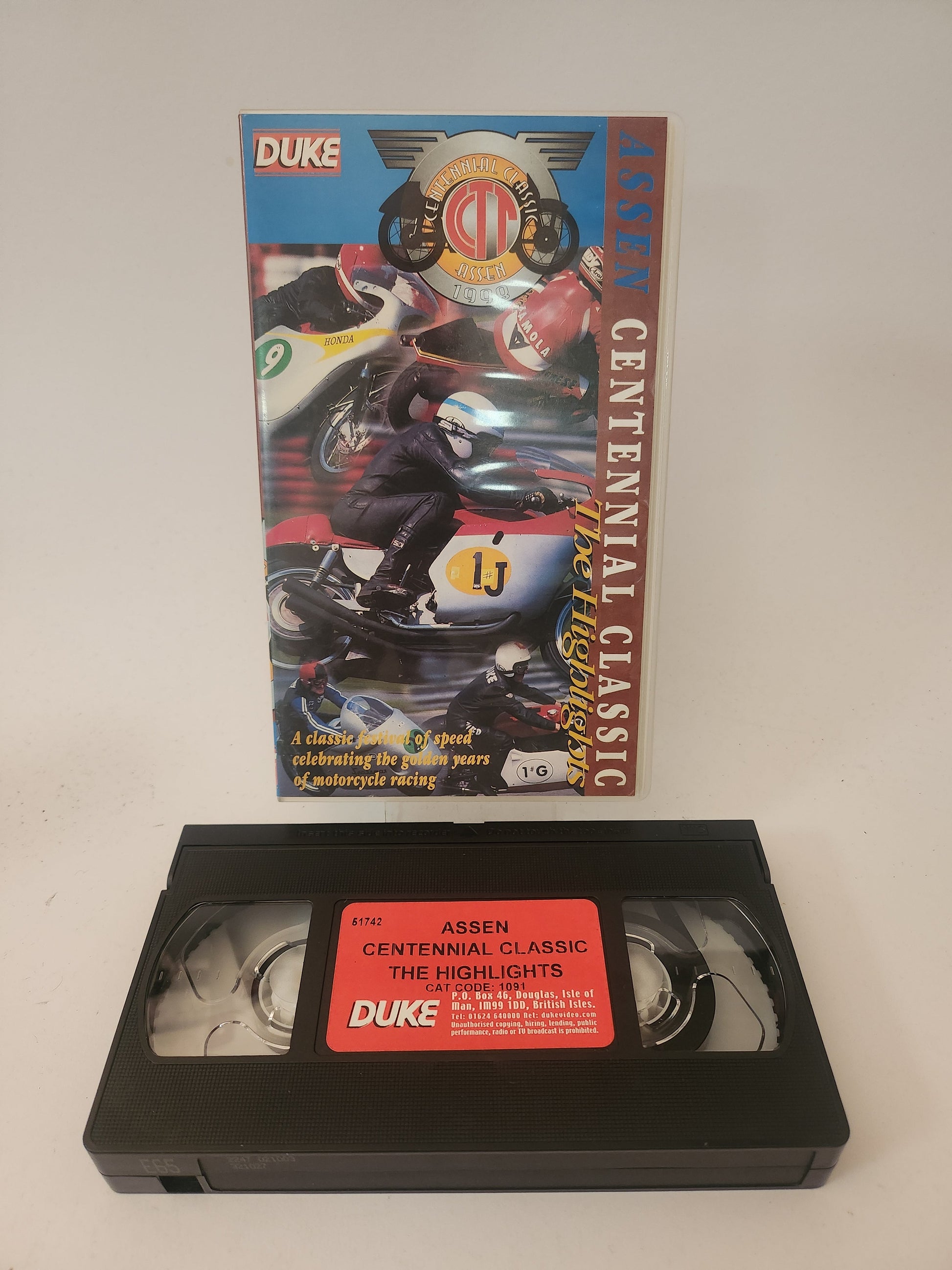 TT Assen Centennial Classic the Highlights VHS - VHS Volwassenen