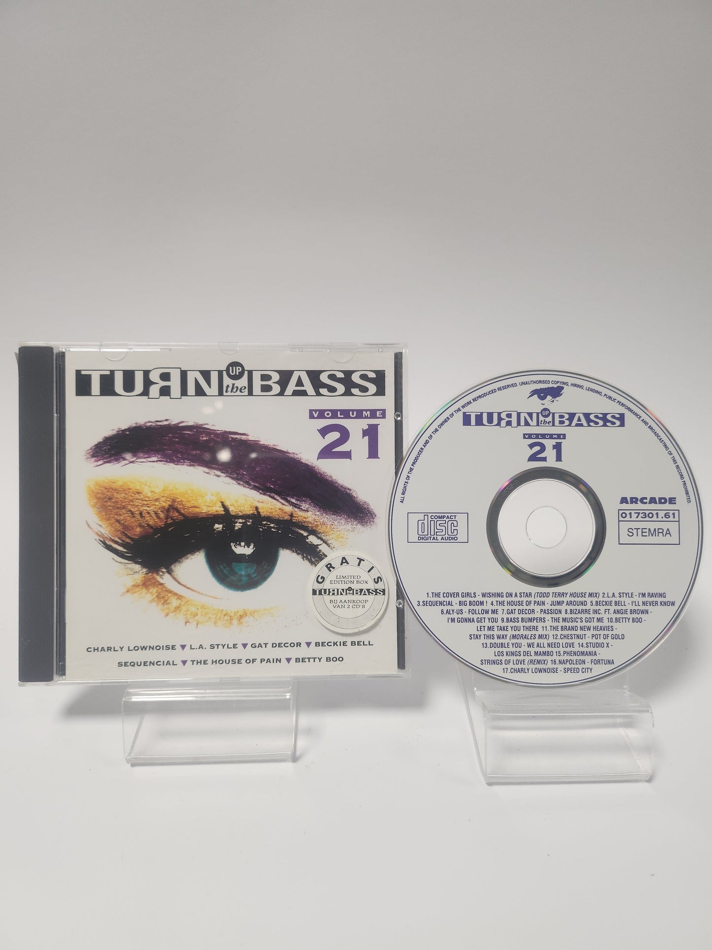 Turn Up the Bass 21 CD - Cd