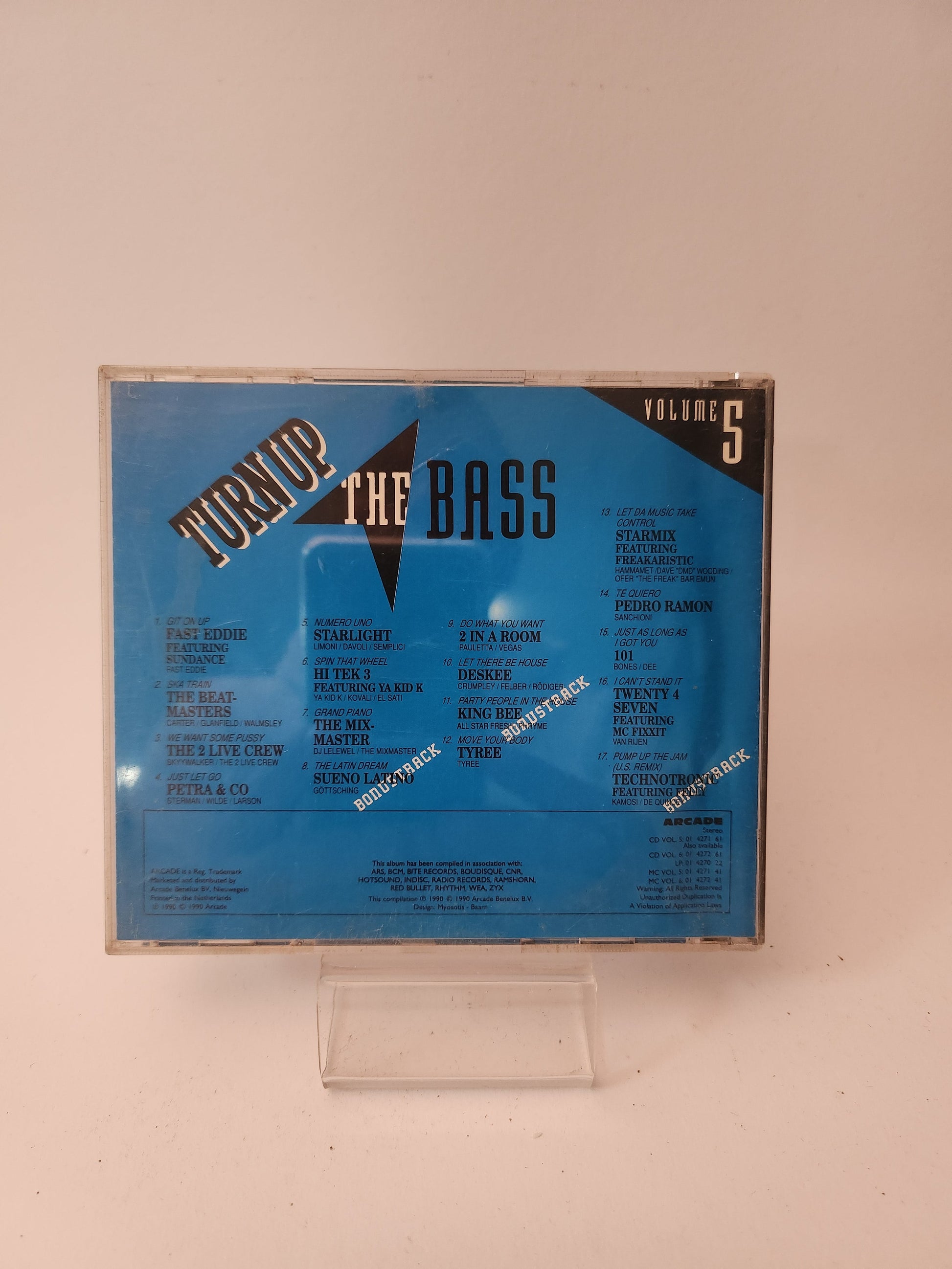 Turn Up the Bass Volume 5 CD - Cd