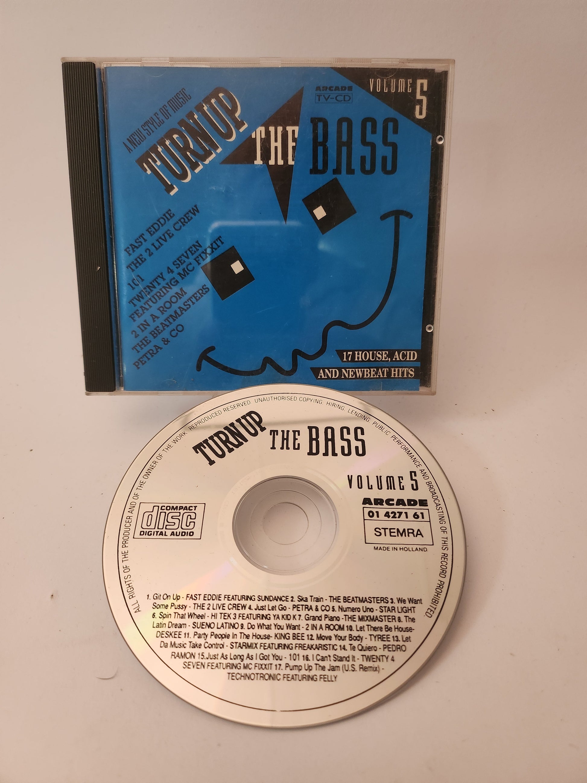 Turn Up the Bass Volume 5 CD - Cd