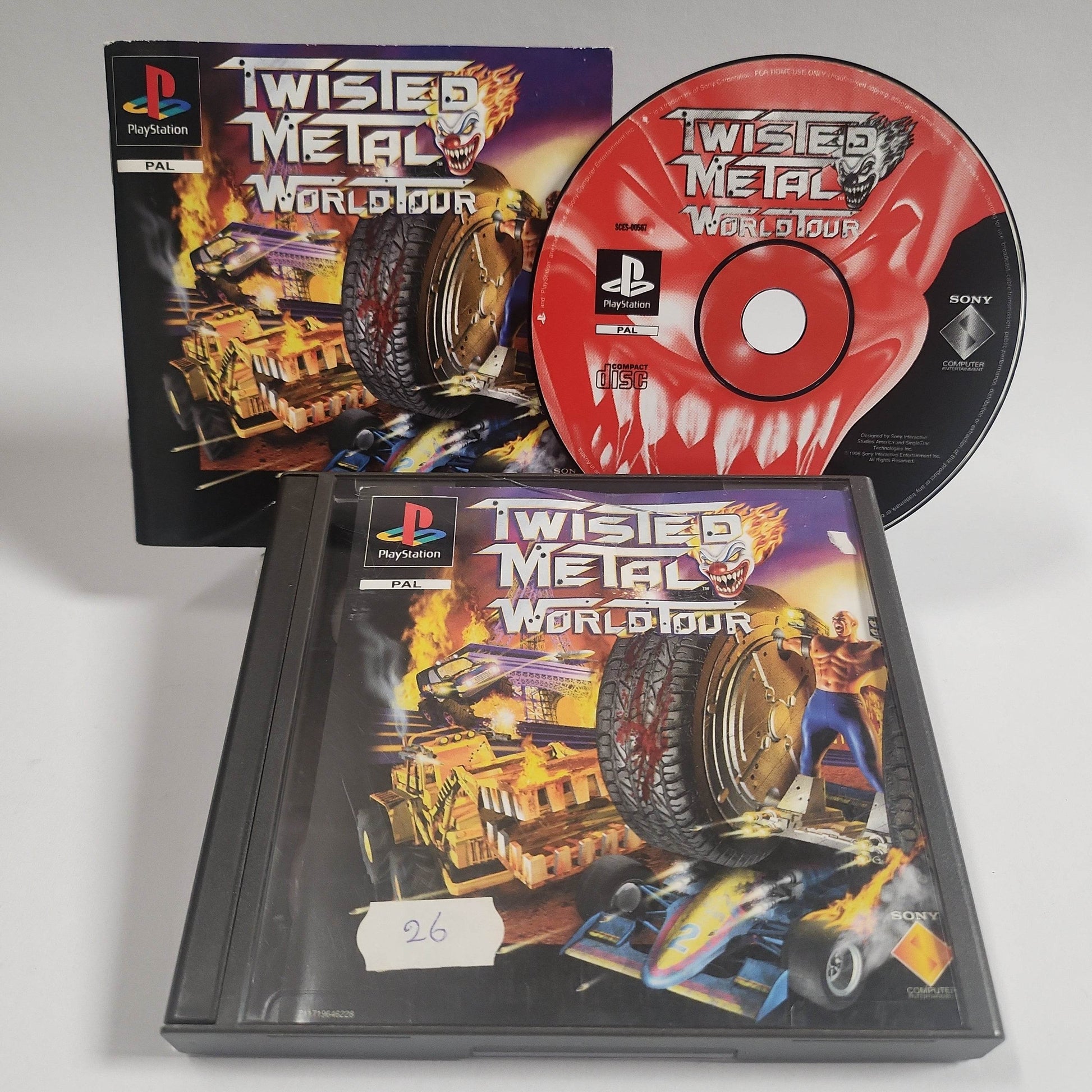 Twisted Metal World Tour Playstation 1 - Feniks Gameshop