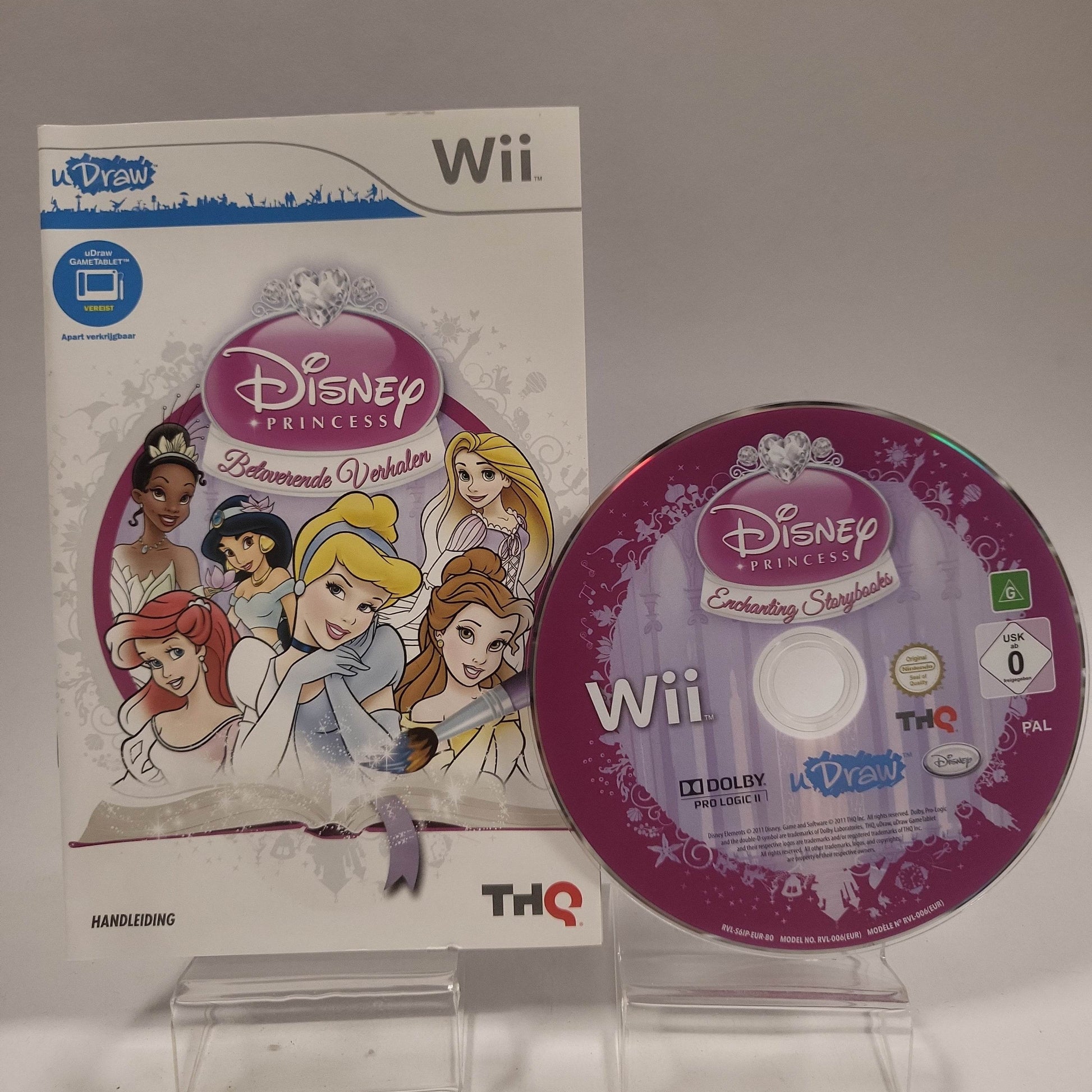 U draw Disney Princess Betoverende Verhalen Nintendo Wii - Feniks Gameshop