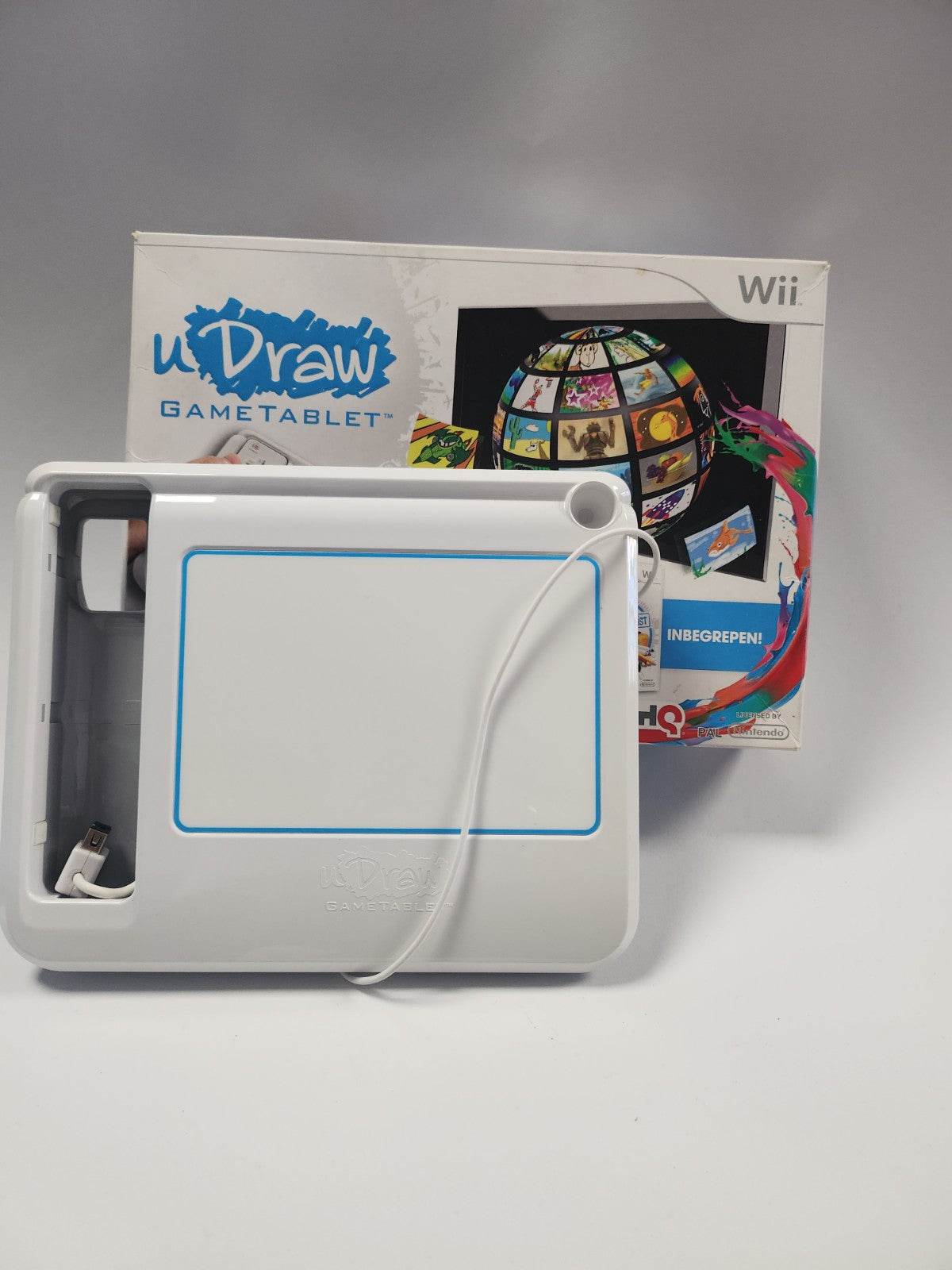 U Draw Gaming Tablet inclusief 2 games Nintendo Wii - Feniks Gameshop