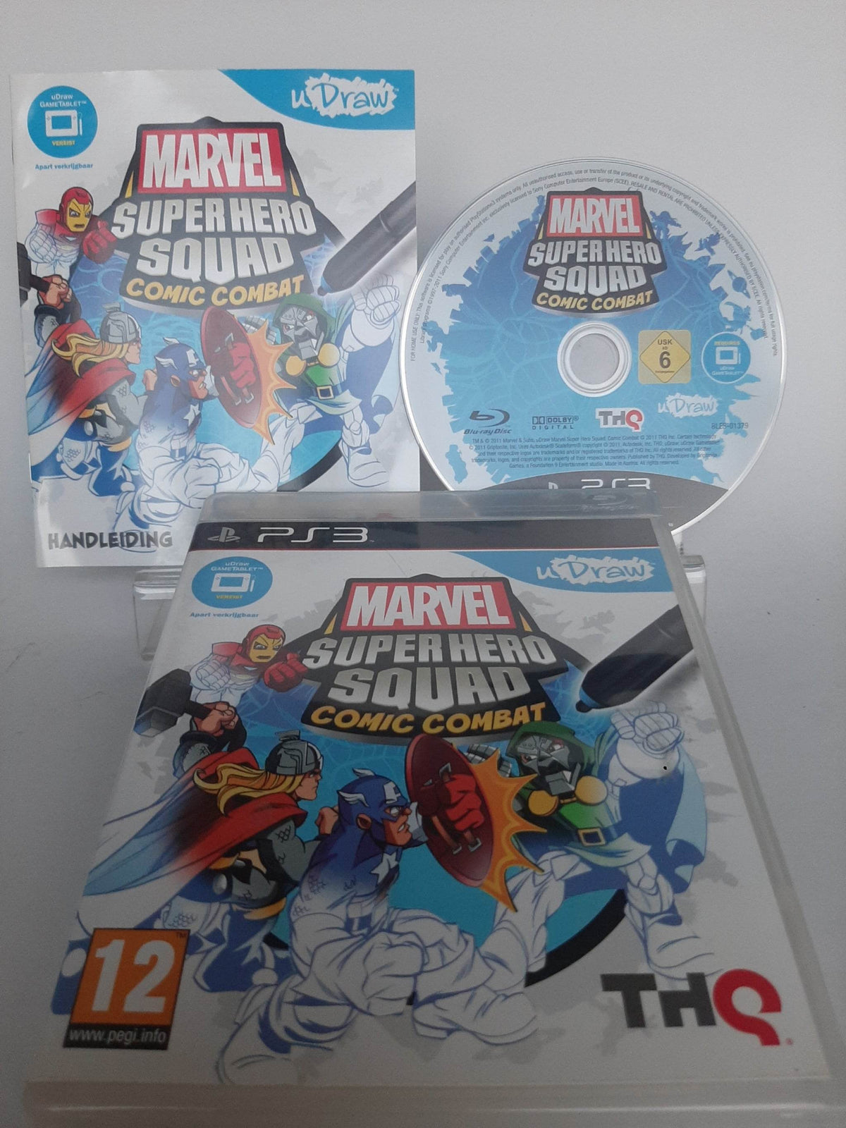 U Draw Marvel Super Hero Squad Comic Combat Playstation 3 - Feniks Gameshop