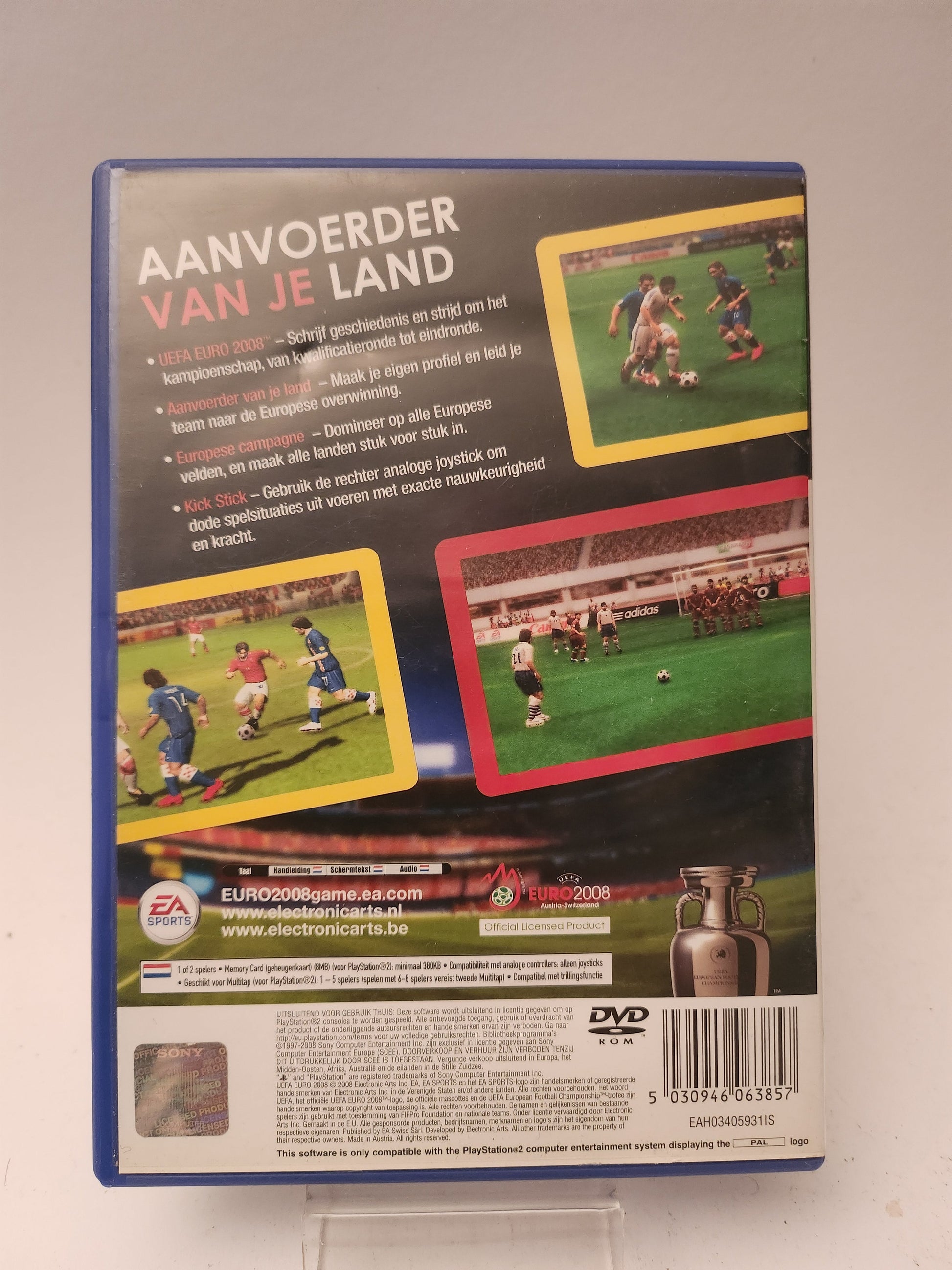 Uefa Euro 2008 Austria-Switserland (No Book) PlayStation 2 - Playstation 2 Games