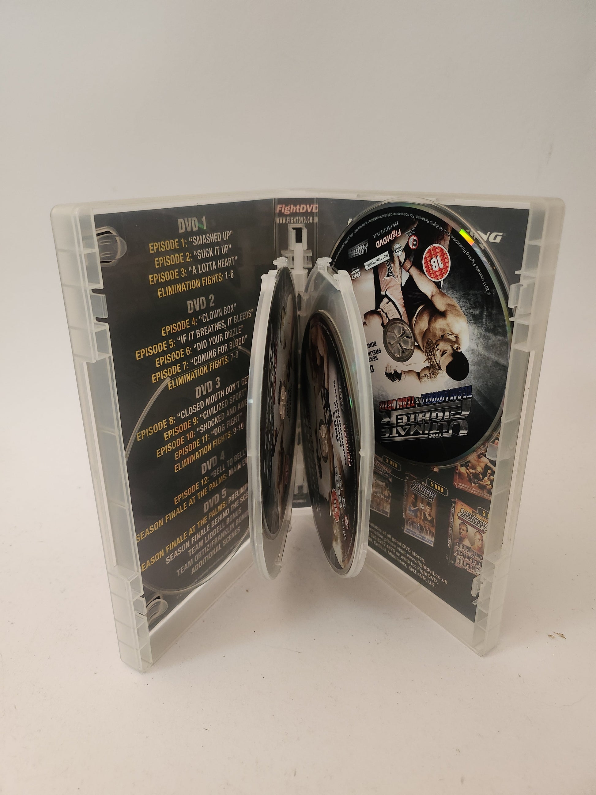 UFC the Ultimate Fighter DVD Box - Dvd Volwassenen