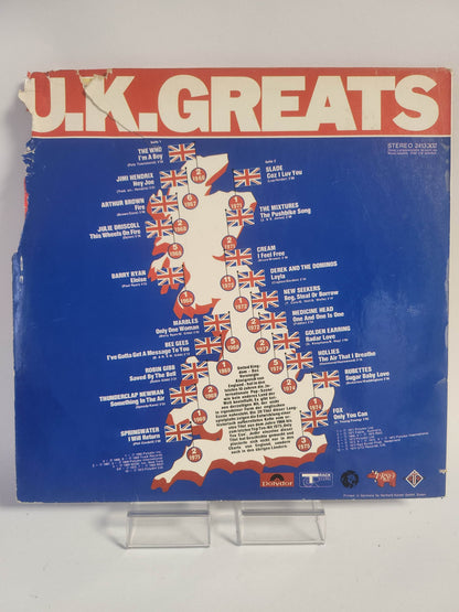 UK Greats: 20 Original Stars LP Vinyl - Feniks Gameshop