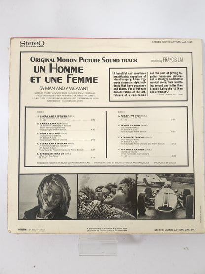 Un Homme et Une Femme: Samba Saravah LP Vinyl - Lp Vinyl