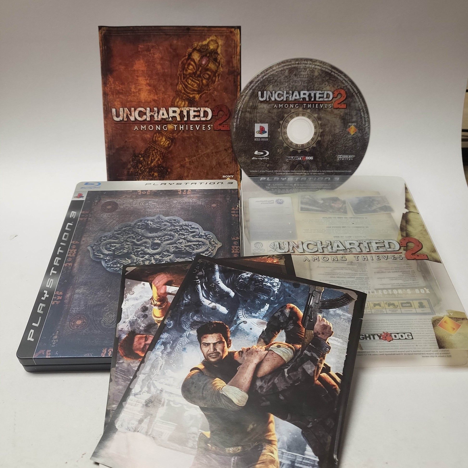 Uncharted 2 Among Thieves Limited Collector's Box PS3 - Feniks Gameshop