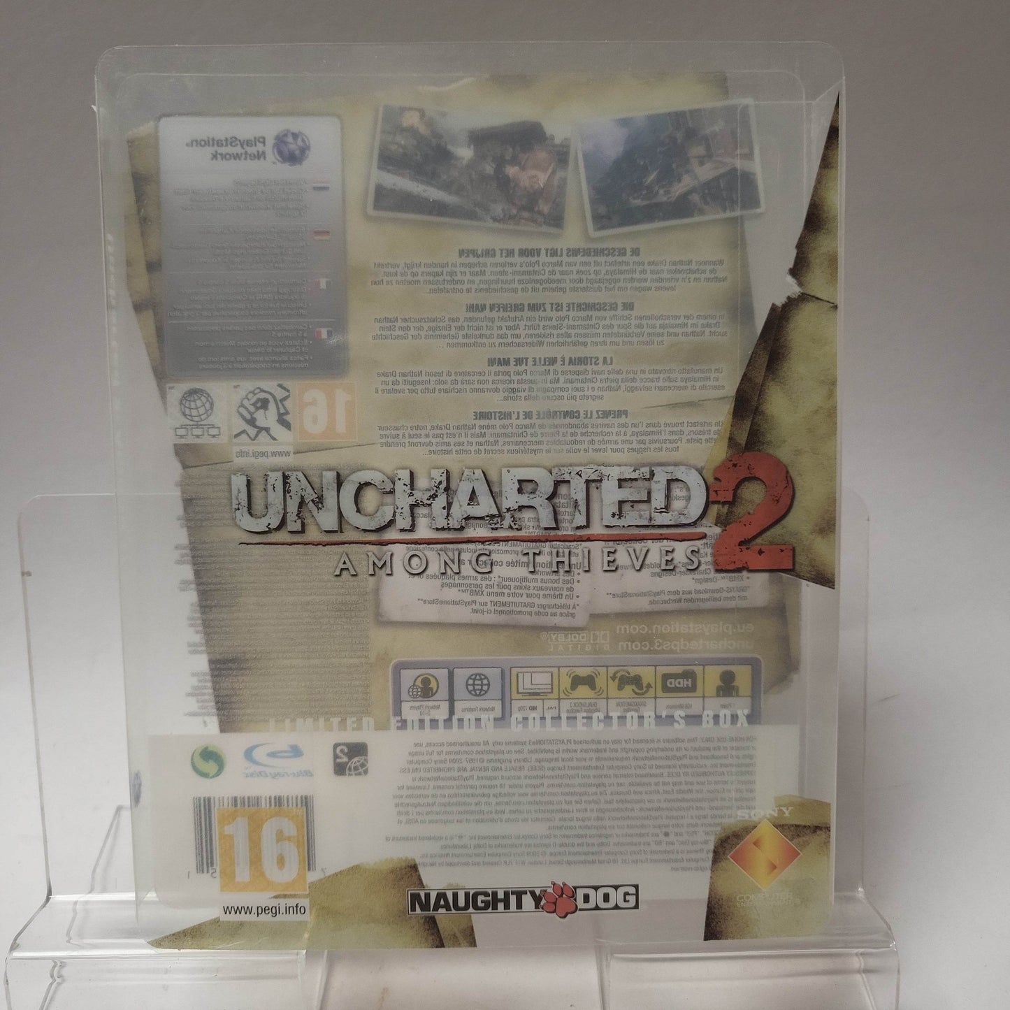 Uncharted 2 Among Thieves Limited Collector's Box PS3 - Feniks Gameshop