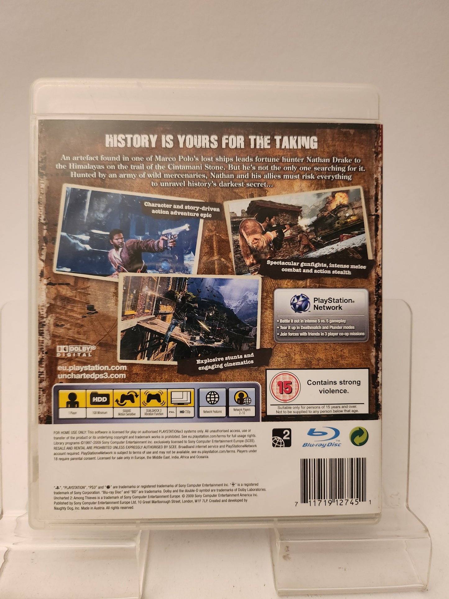 Uncharted 2 Among Thieves Playstation 3 - playstation 3 Games